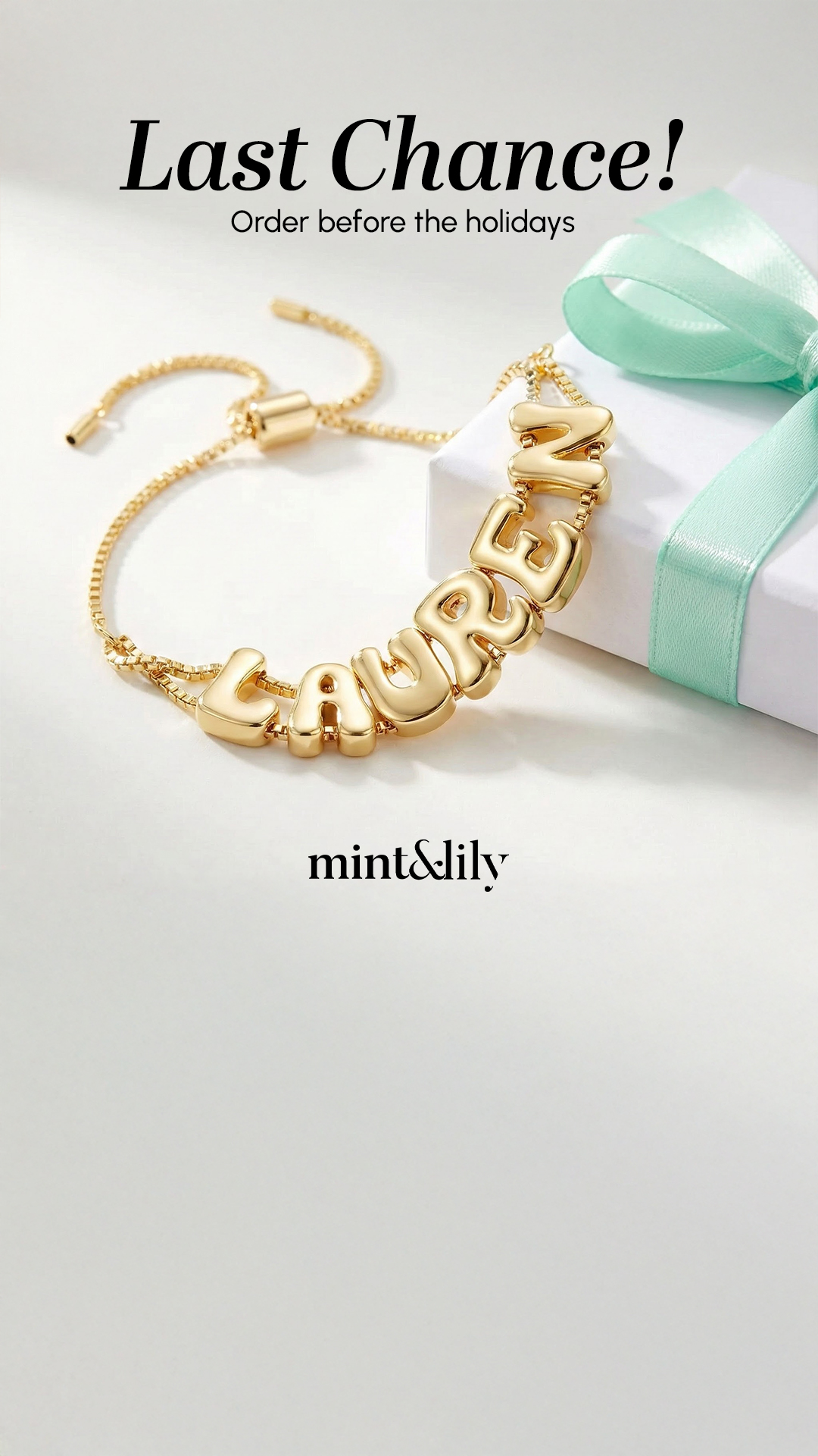 MINT & LILY Facebook ad