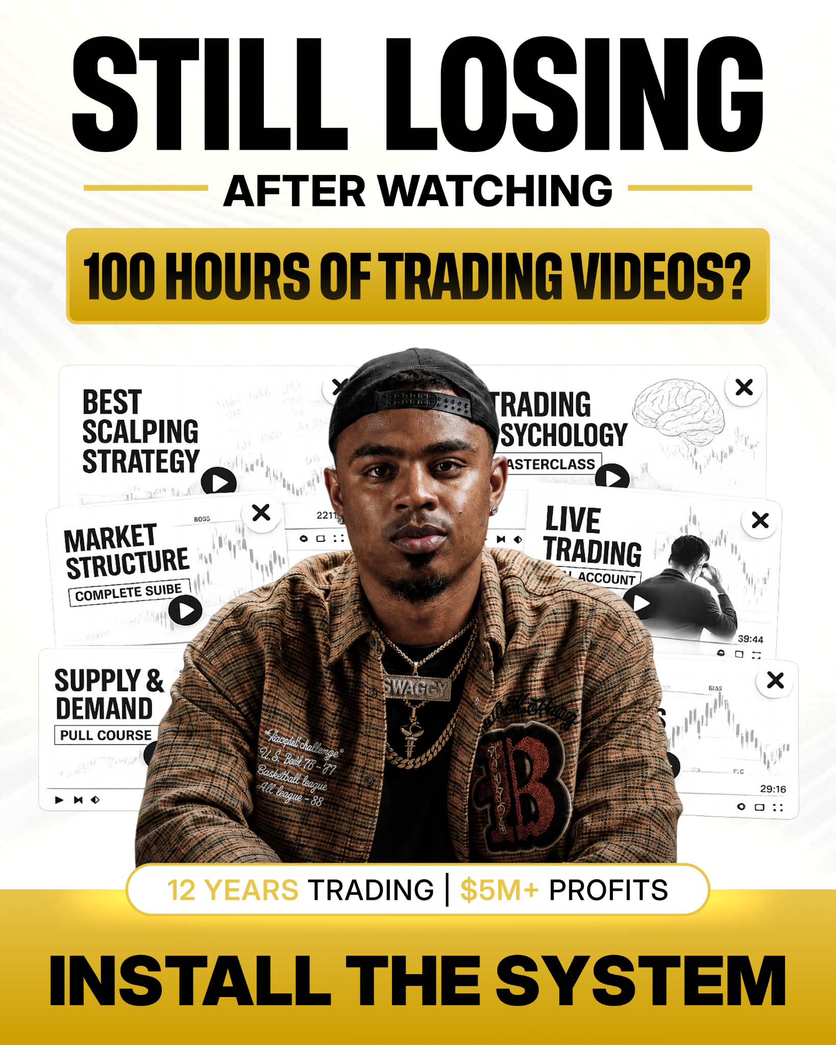 Chris Swaggy C Williams Facebook ad: Knowing more of the wrong strategies was useless