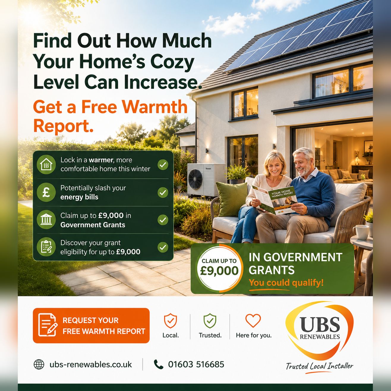 UBS Renewables Facebook ad