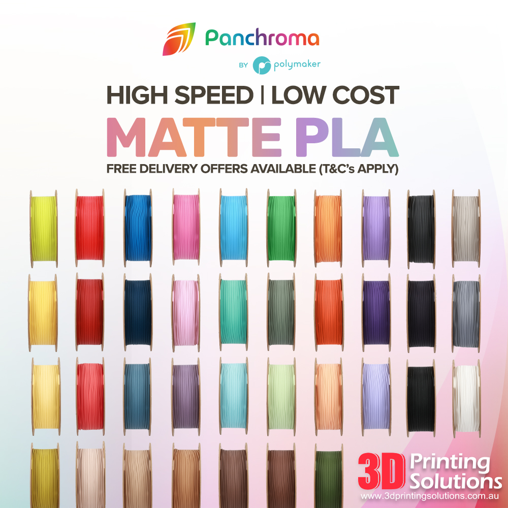 3D Printing Solutions Australia Facebook ad: Tonnes of Local Stock