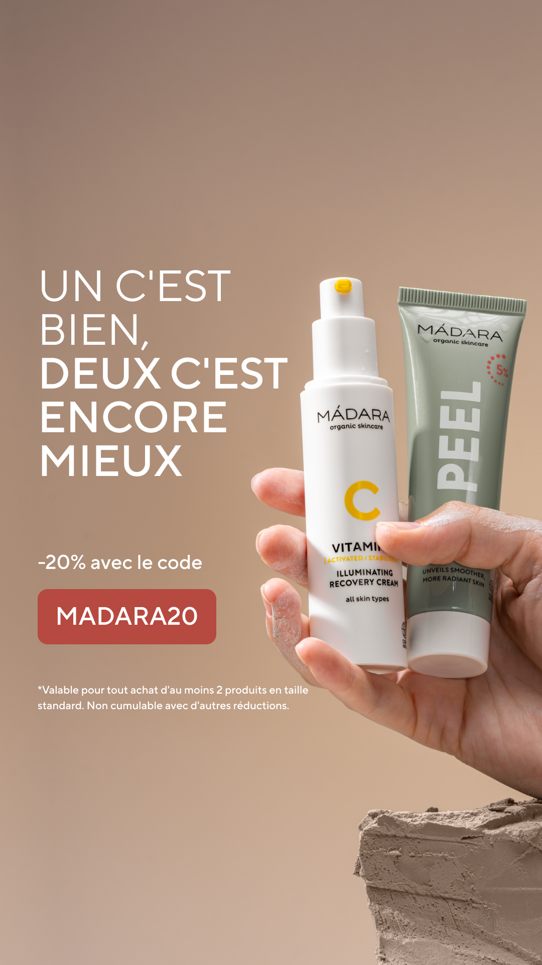 Mádara Organic Skincare Facebook ad
