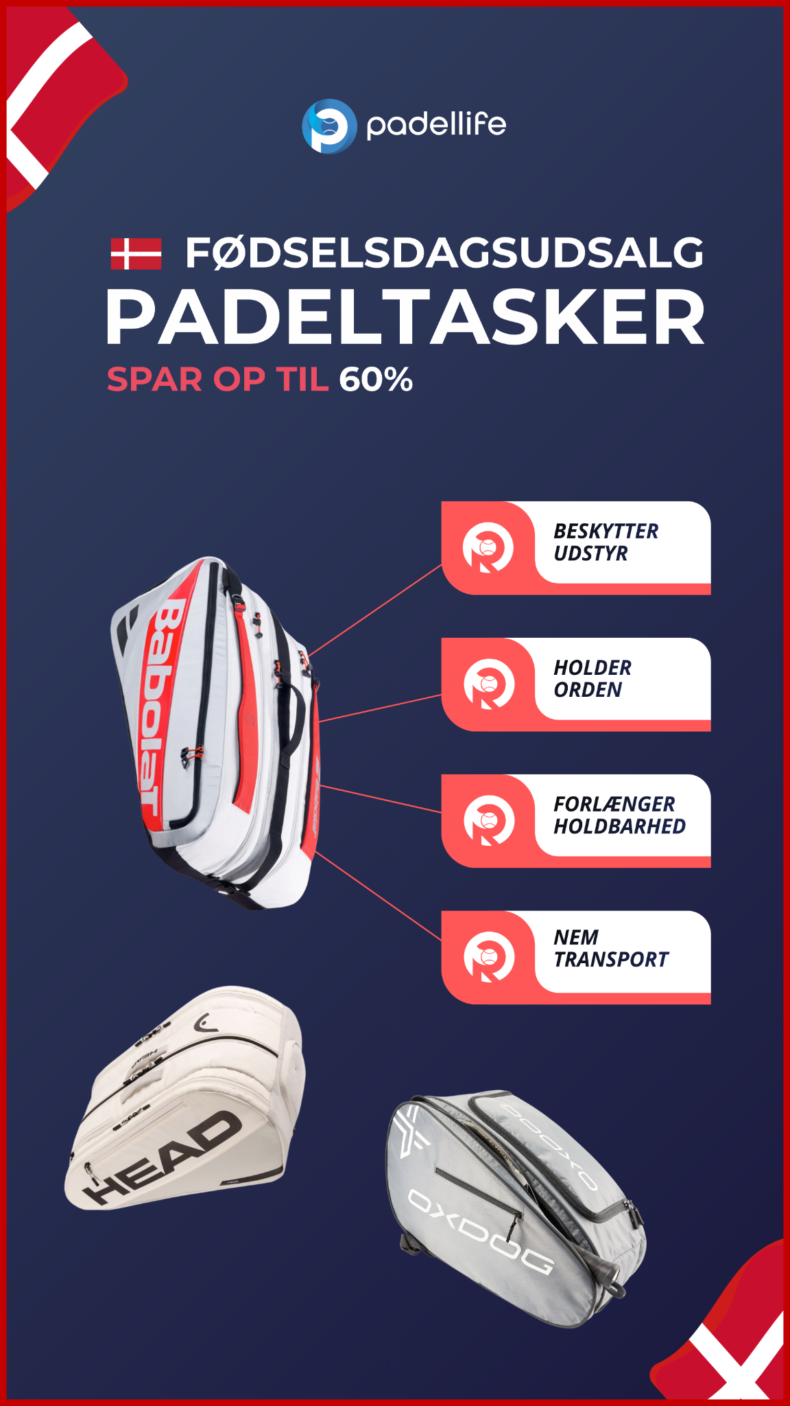 Padellife Facebook ad