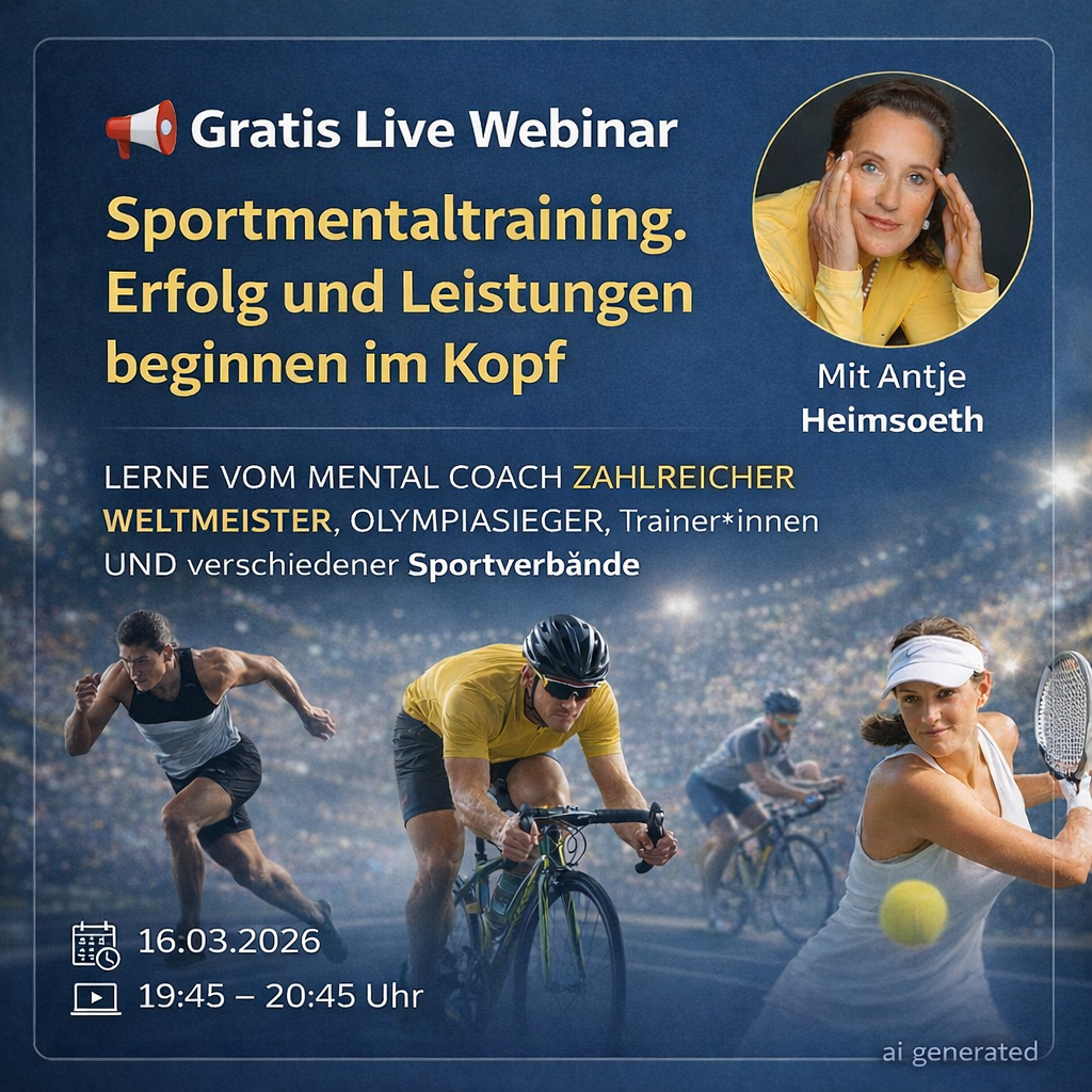 Antje Heimsoeth, Keynote Speakerin, Mental Coach und Motivationstrainerin Facebook ad
