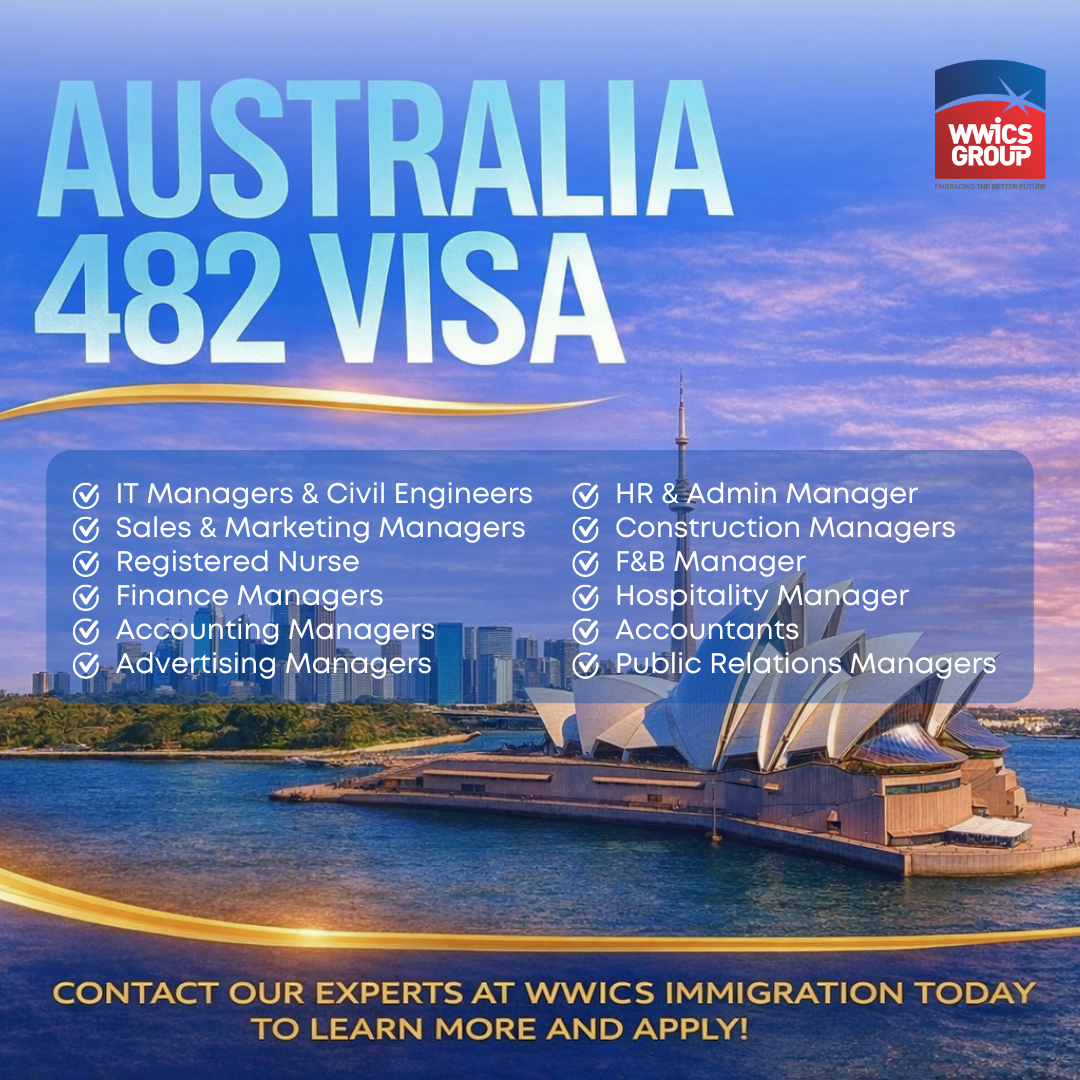 WWICS Muscat Facebook ad: Migrate to Australia with Expert Visa Support