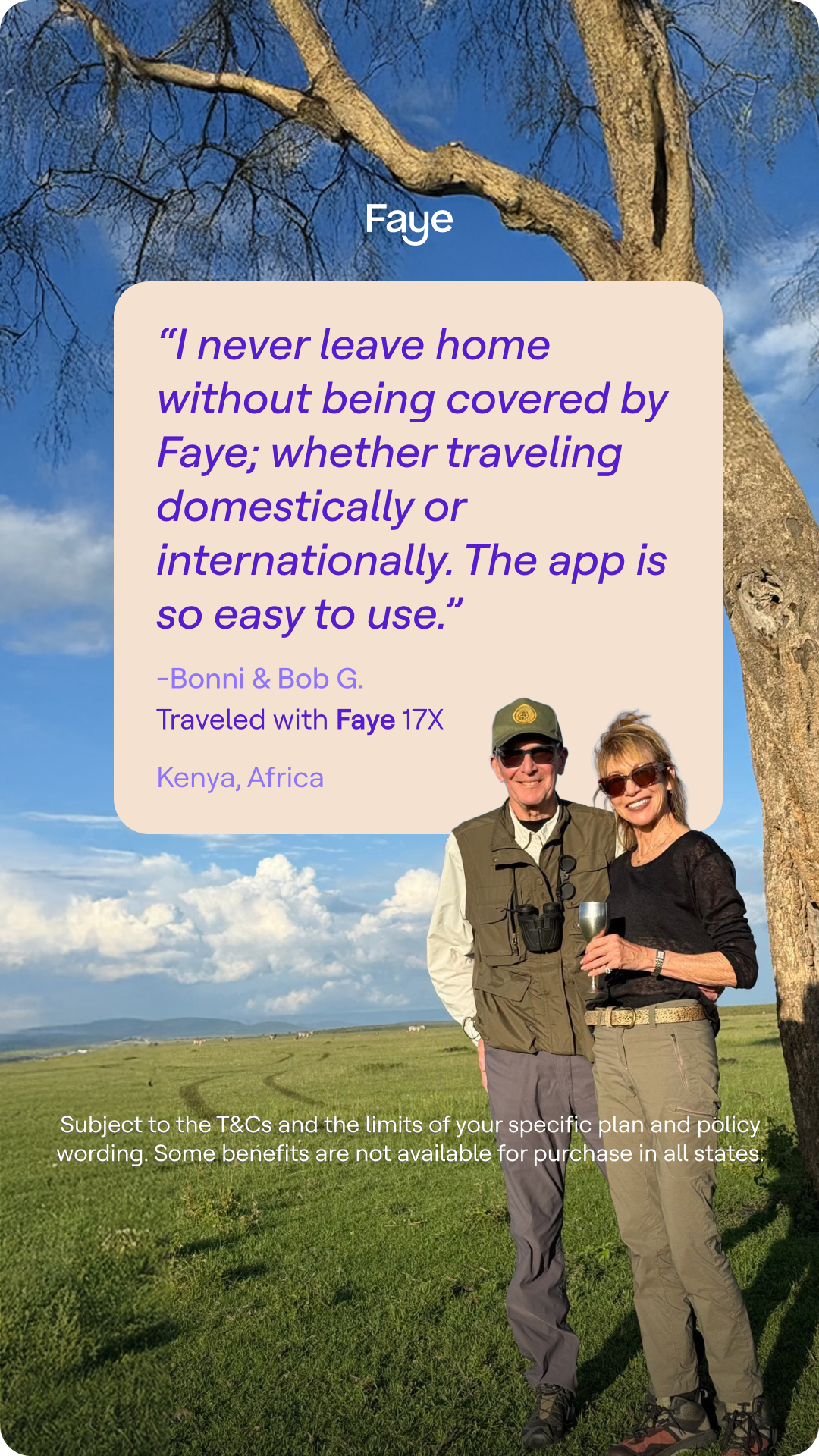 Faye Facebook ad