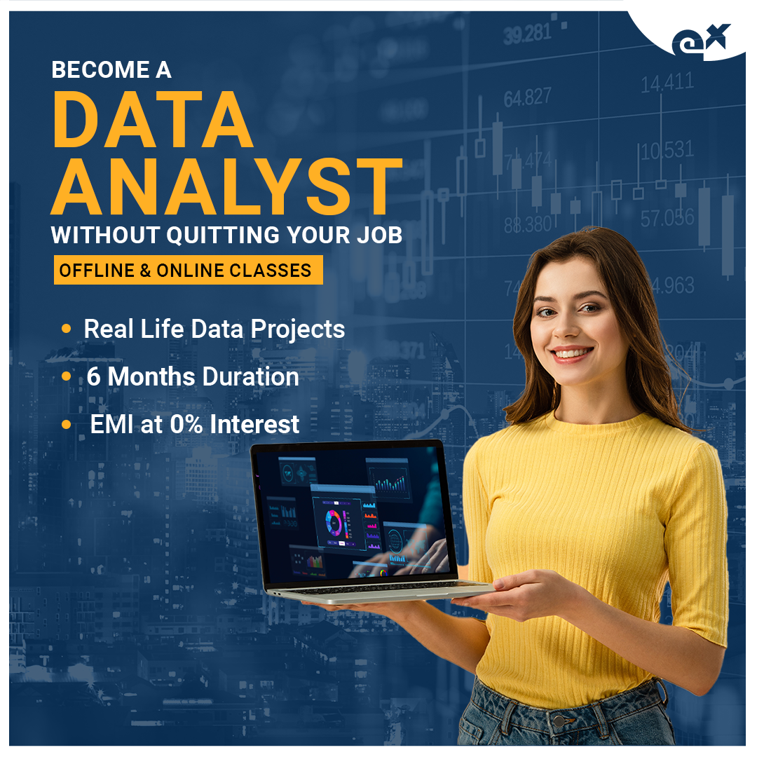ExcelR Facebook ad: Boost Your Career with ExcelR Data Analyst Course.