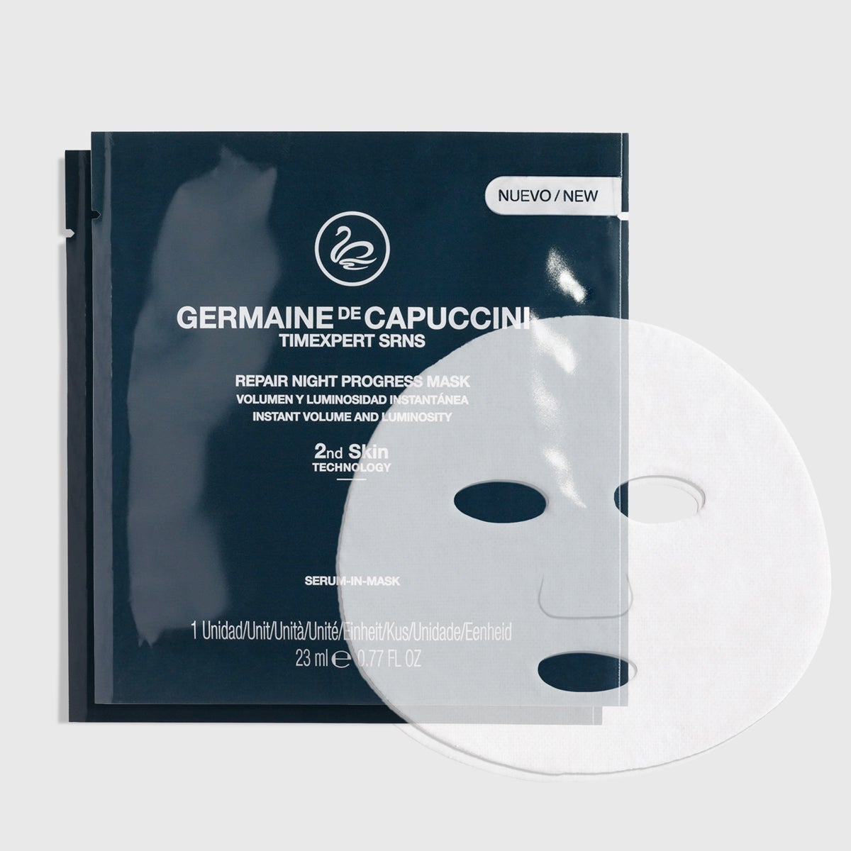 Germaine de Capuccini UK Facebook ad: TIMEXPERT SRNS works day and night to restore…