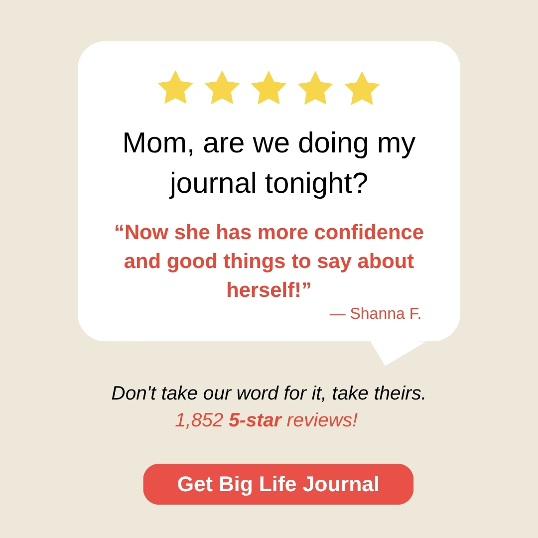 Big Life Journal Facebook ad
