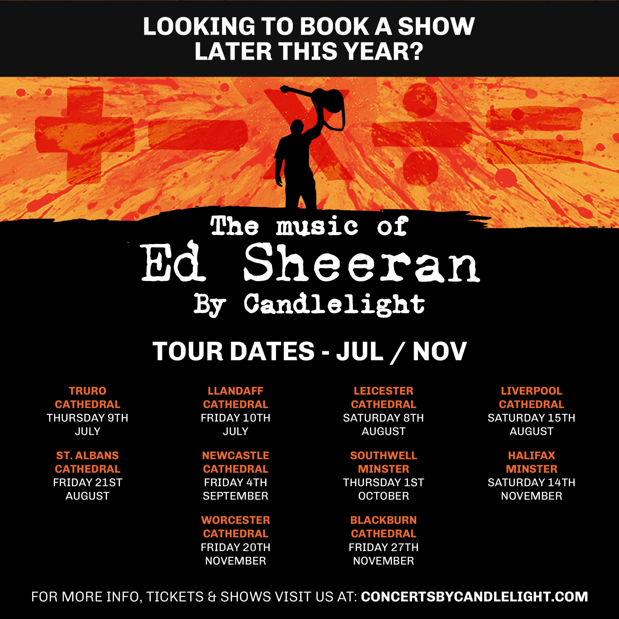 Concerts By Candlelight Facebook ad
