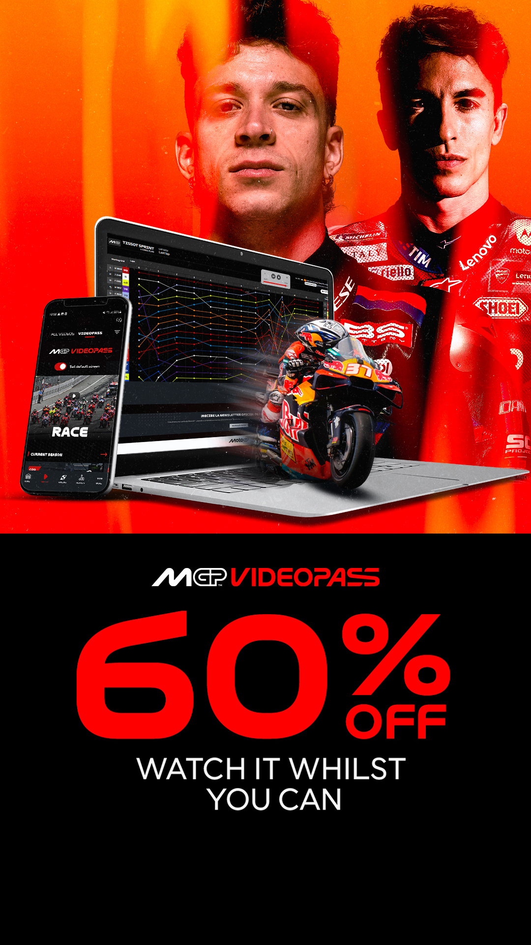 MotoGP Facebook ad