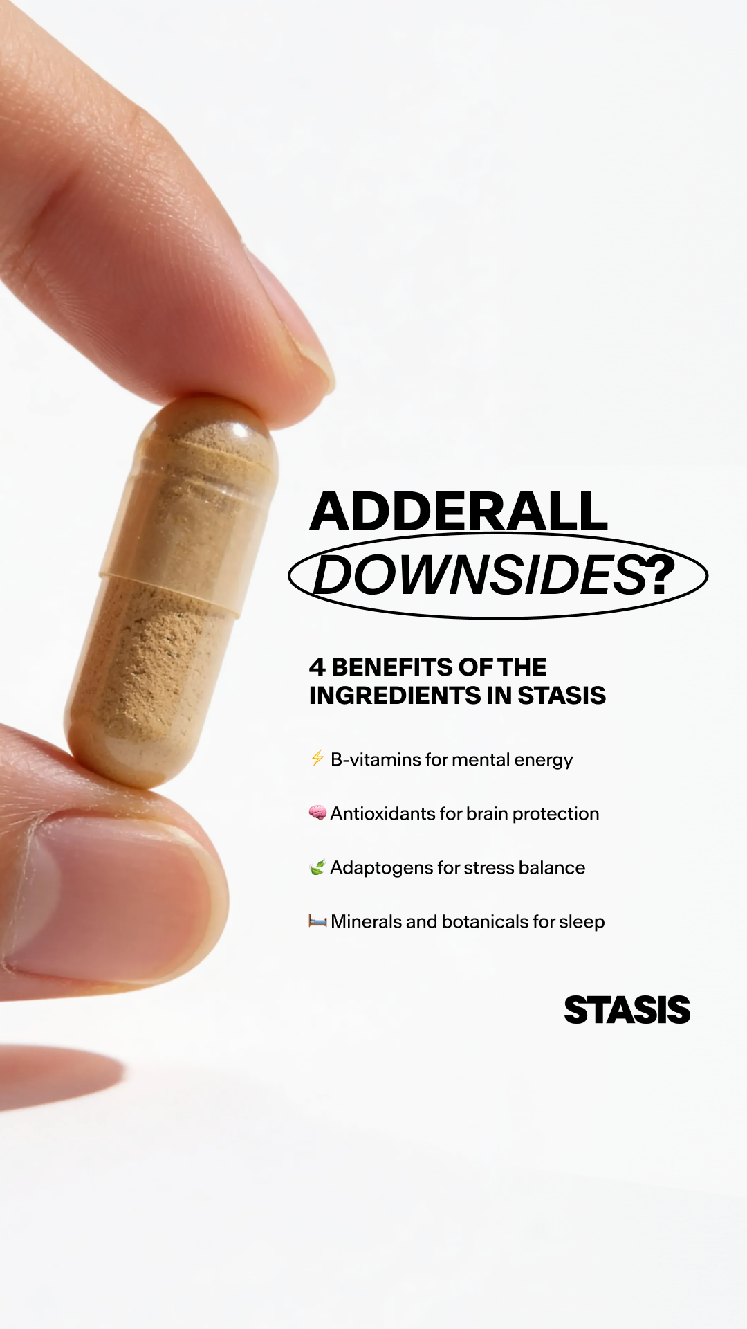 Stasis Facebook ad