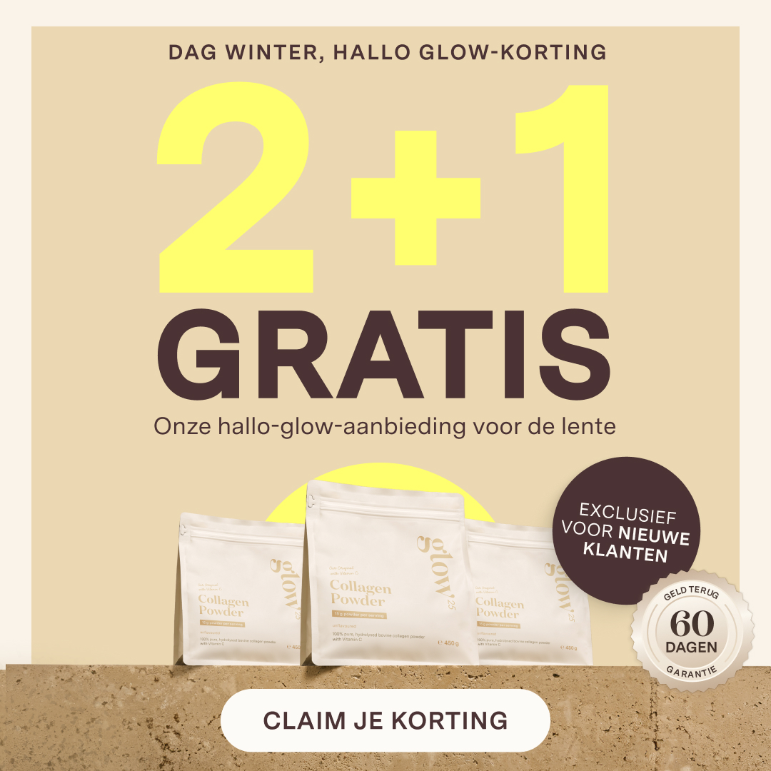 Glow25 Nederland Facebook ad