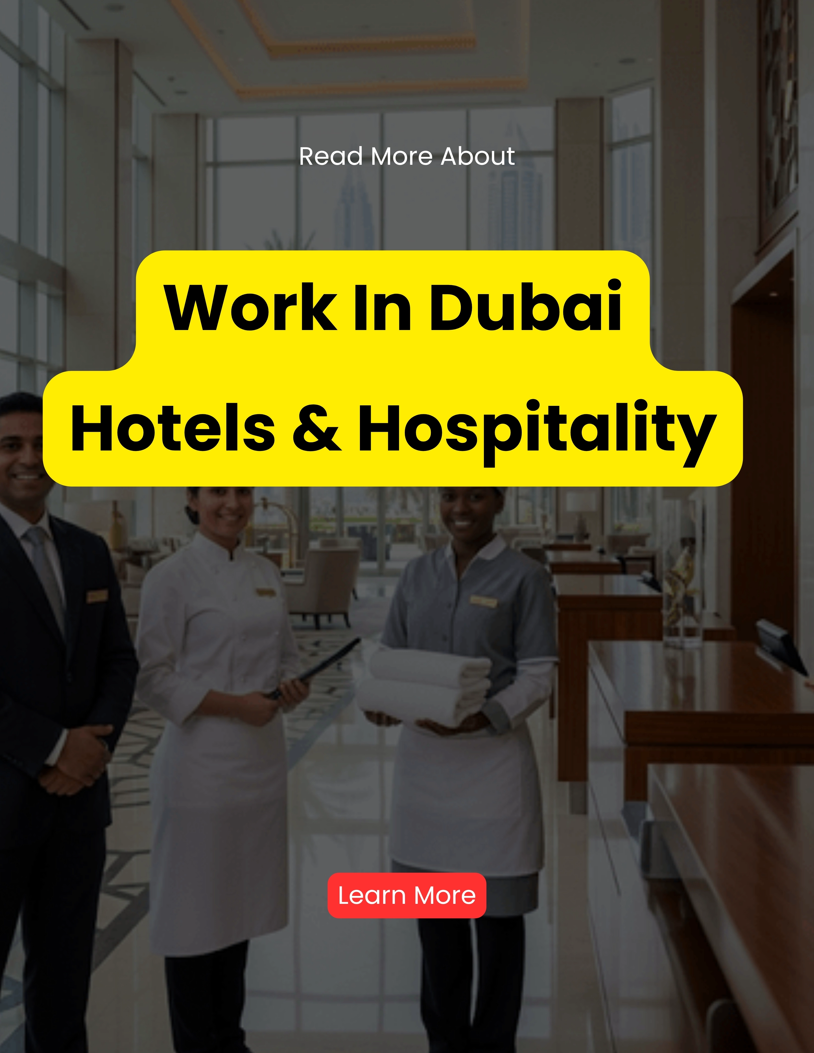 Fit Life Daily Facebook ad: Learn more about Dubai hotels and hospitality careers