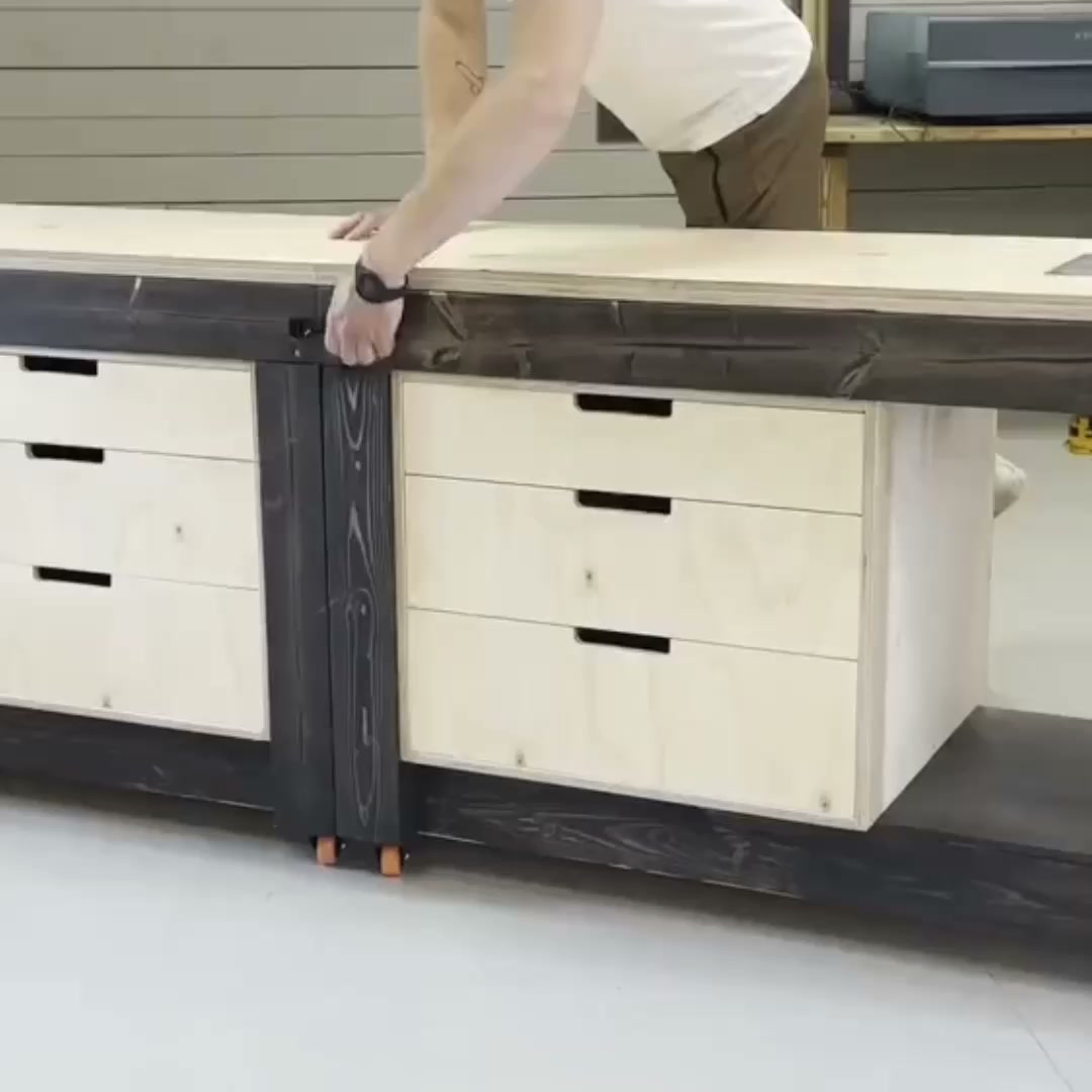 Crafted Wood DIY Facebook ad: Stop Overpaying for Garage Storage. Build It Yourself.
