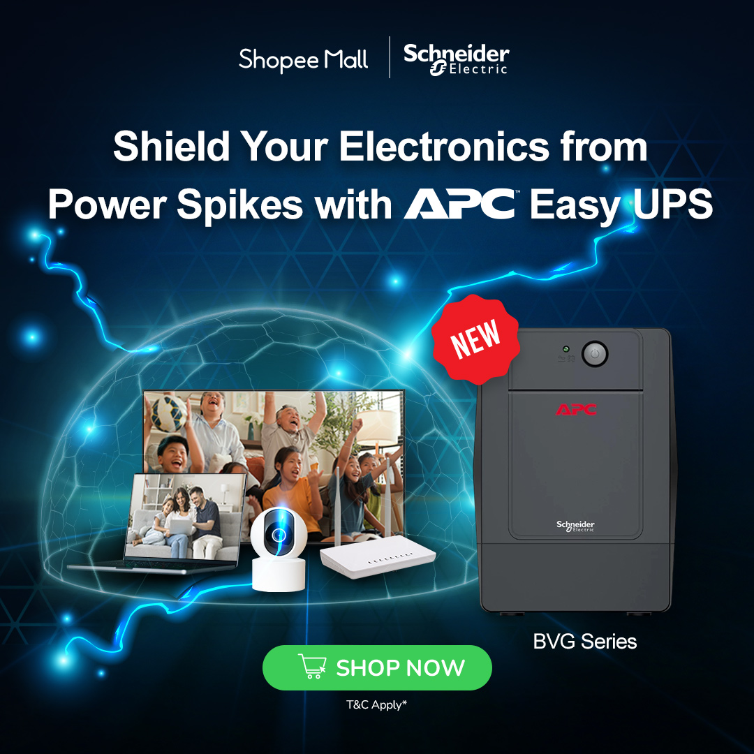 Schneider Electric Facebook ad: APC Easy UPS Keep Your Devices Running