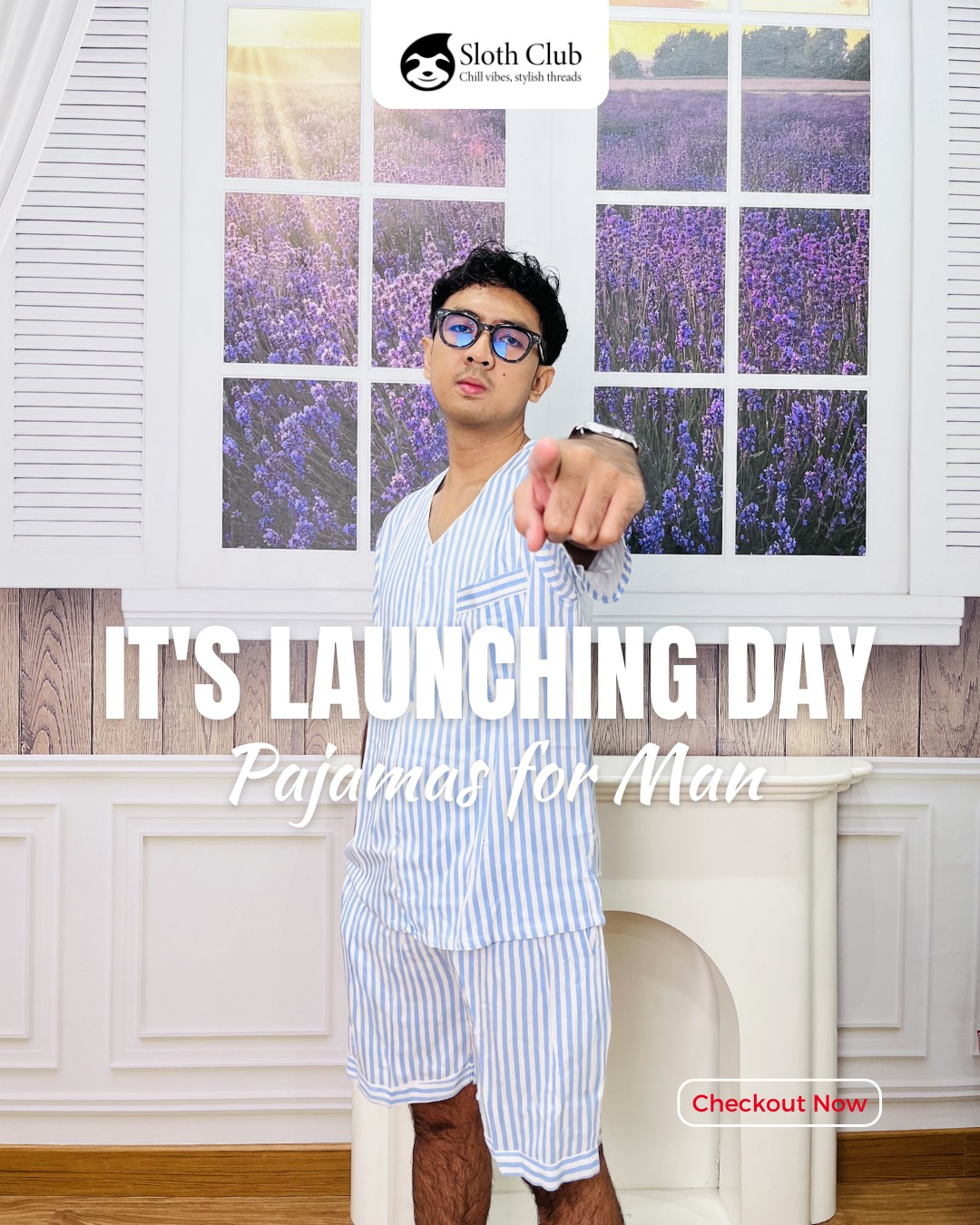 Slothclubapparel Facebook ad: Gak usah lirik kanan-kiri, emang kamu yang kita…