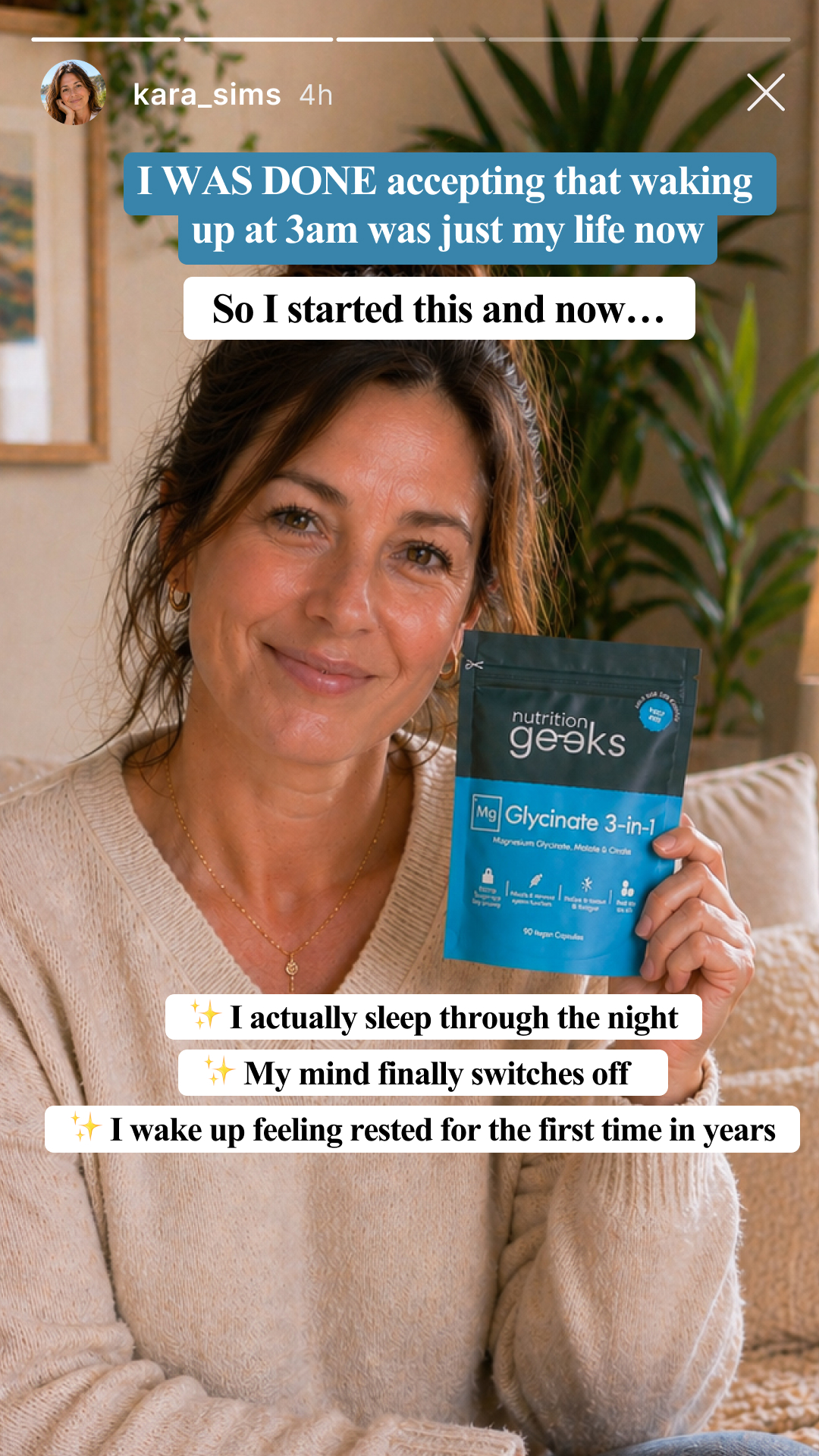 Nutrition Geeks Facebook ad
