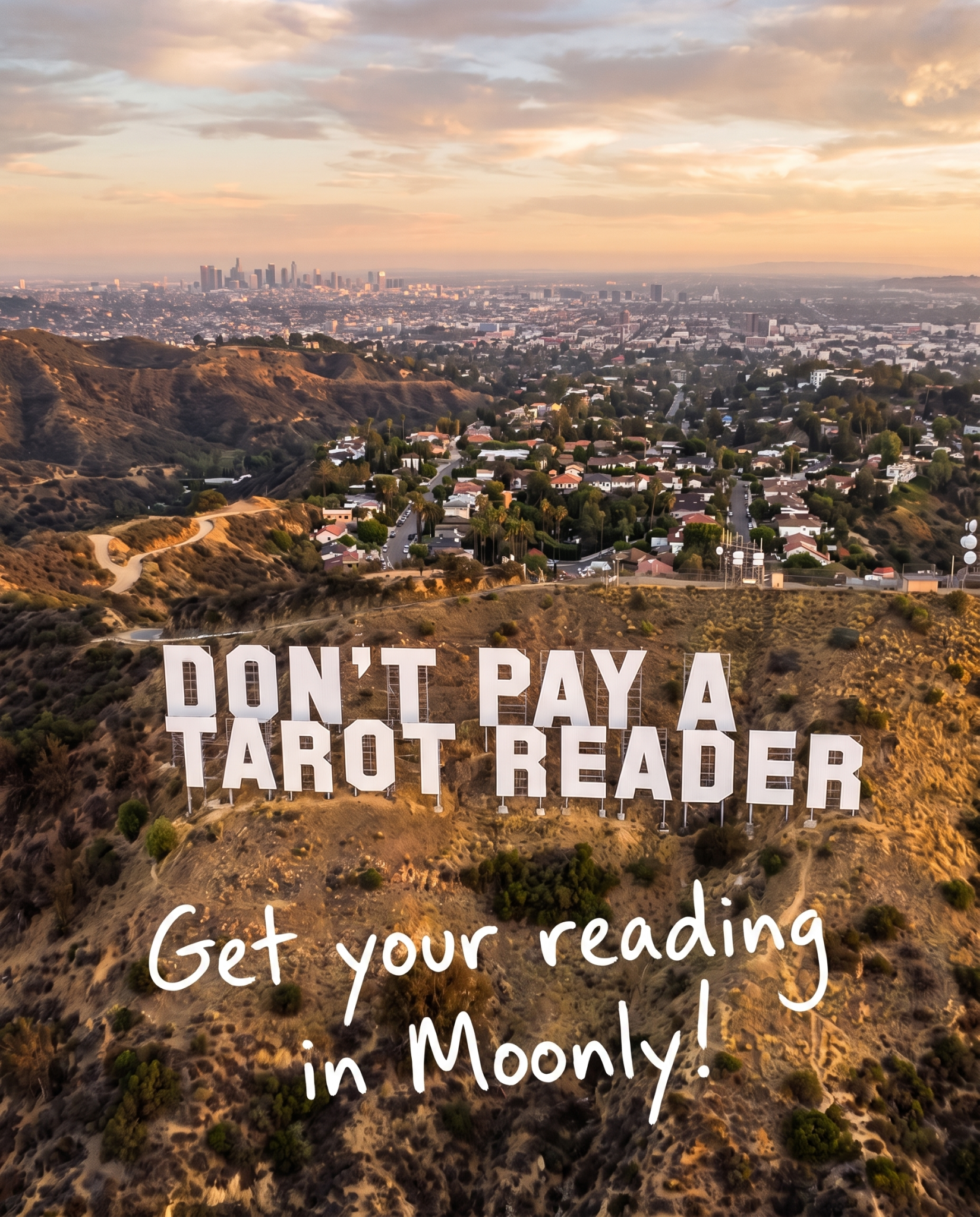 Moonly Facebook ad