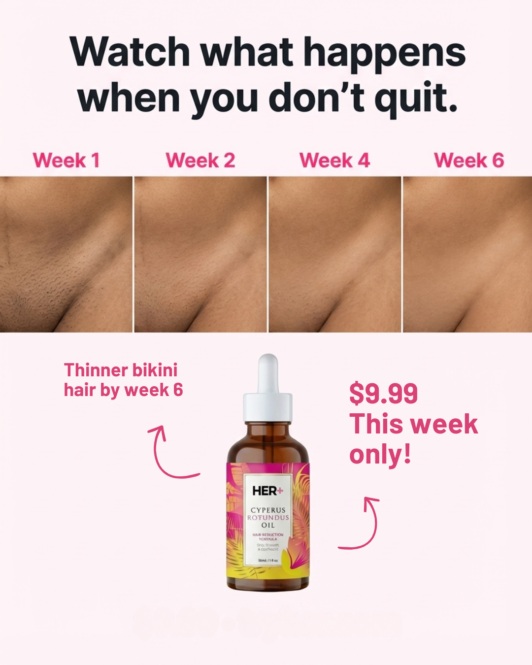 Her+ Nutrition Facebook ad