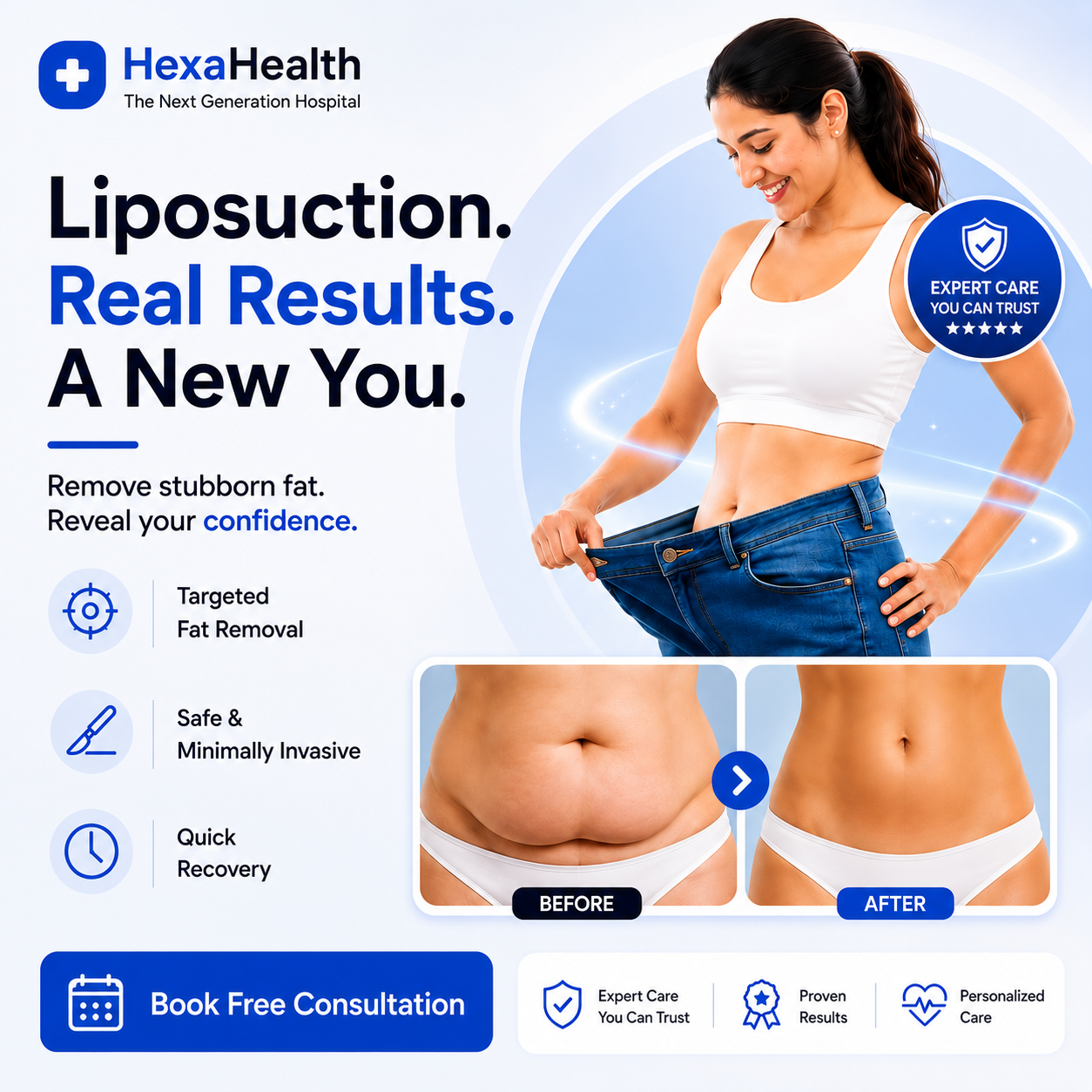 HexaHealth Weightloss Facebook ad