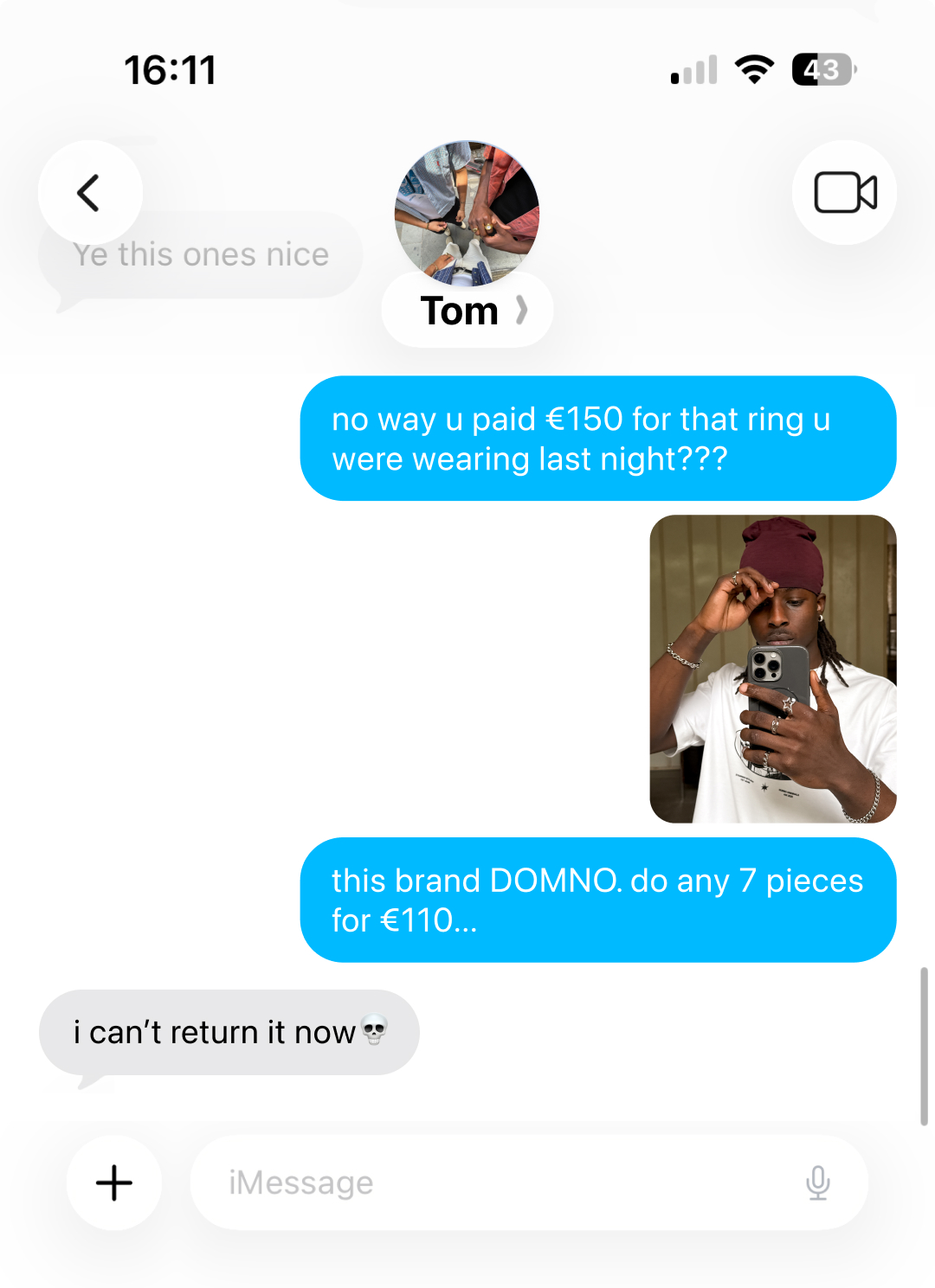 DOMNO. Facebook ad