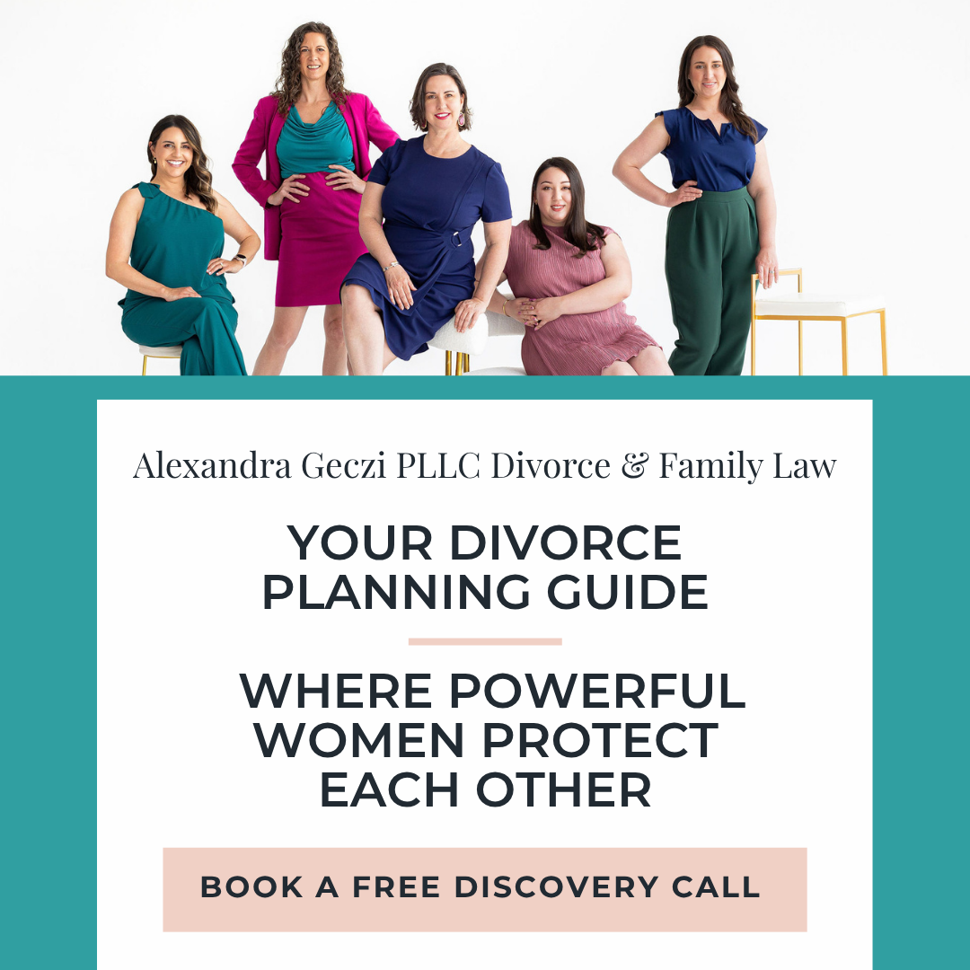 Alexandra Geczi PLLC. Divorce & Family Law Facebook ad