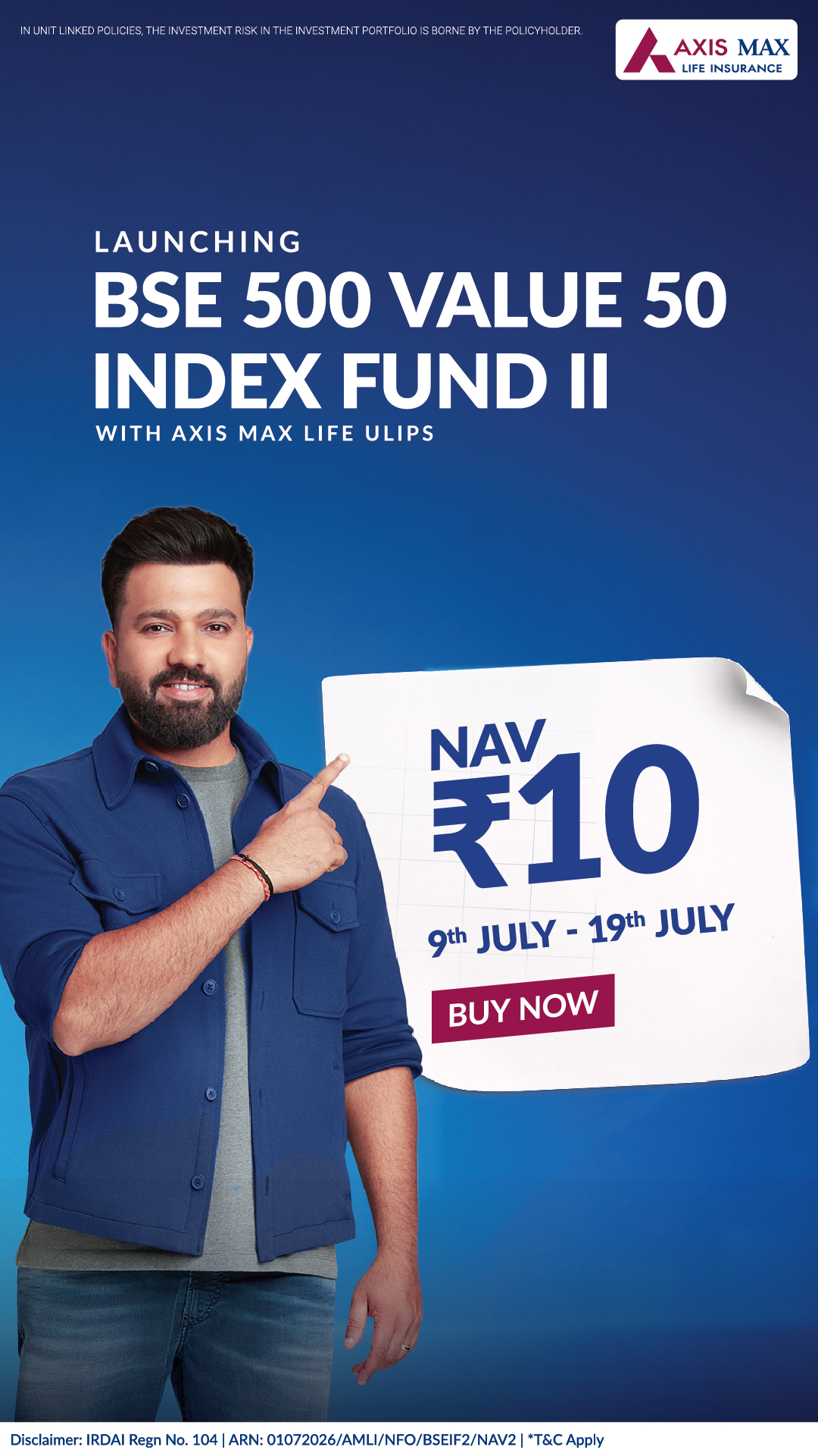 Axis Max Life Insurance Facebook ad