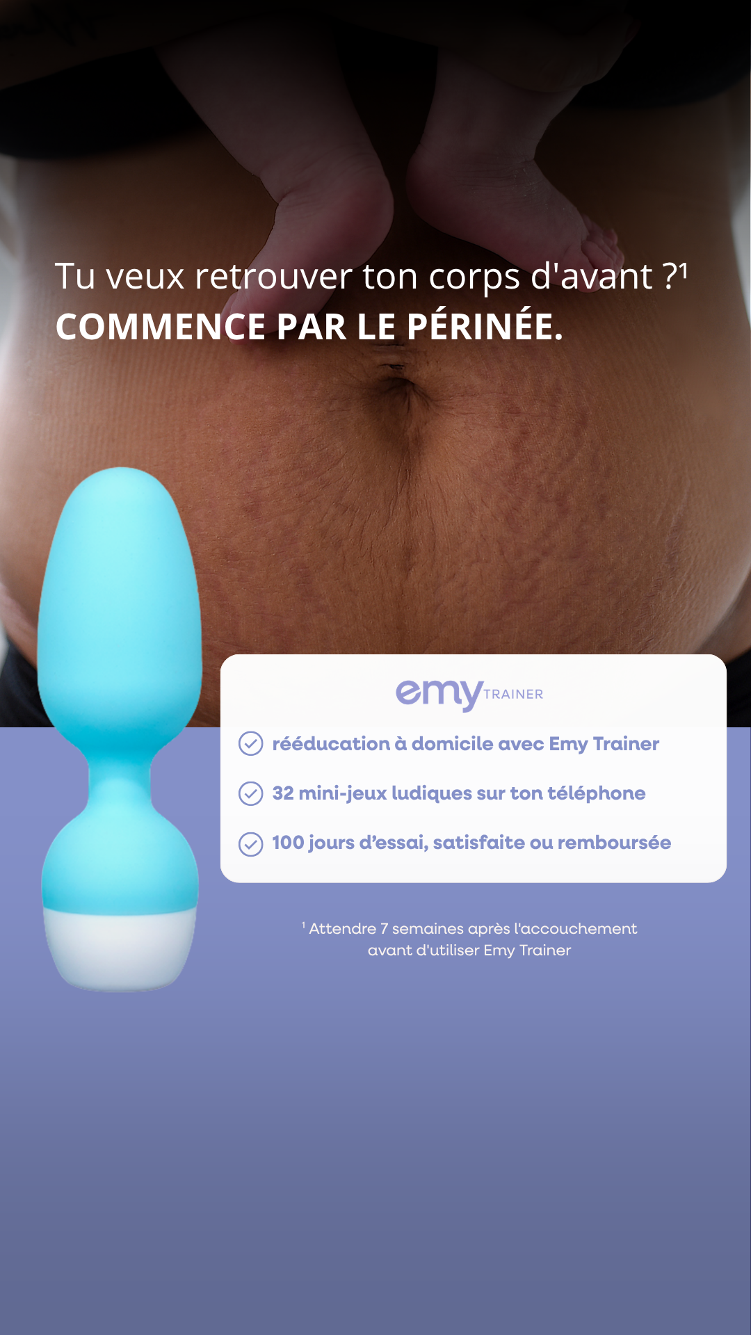 Fizimed Facebook ad: Périnée renforcé