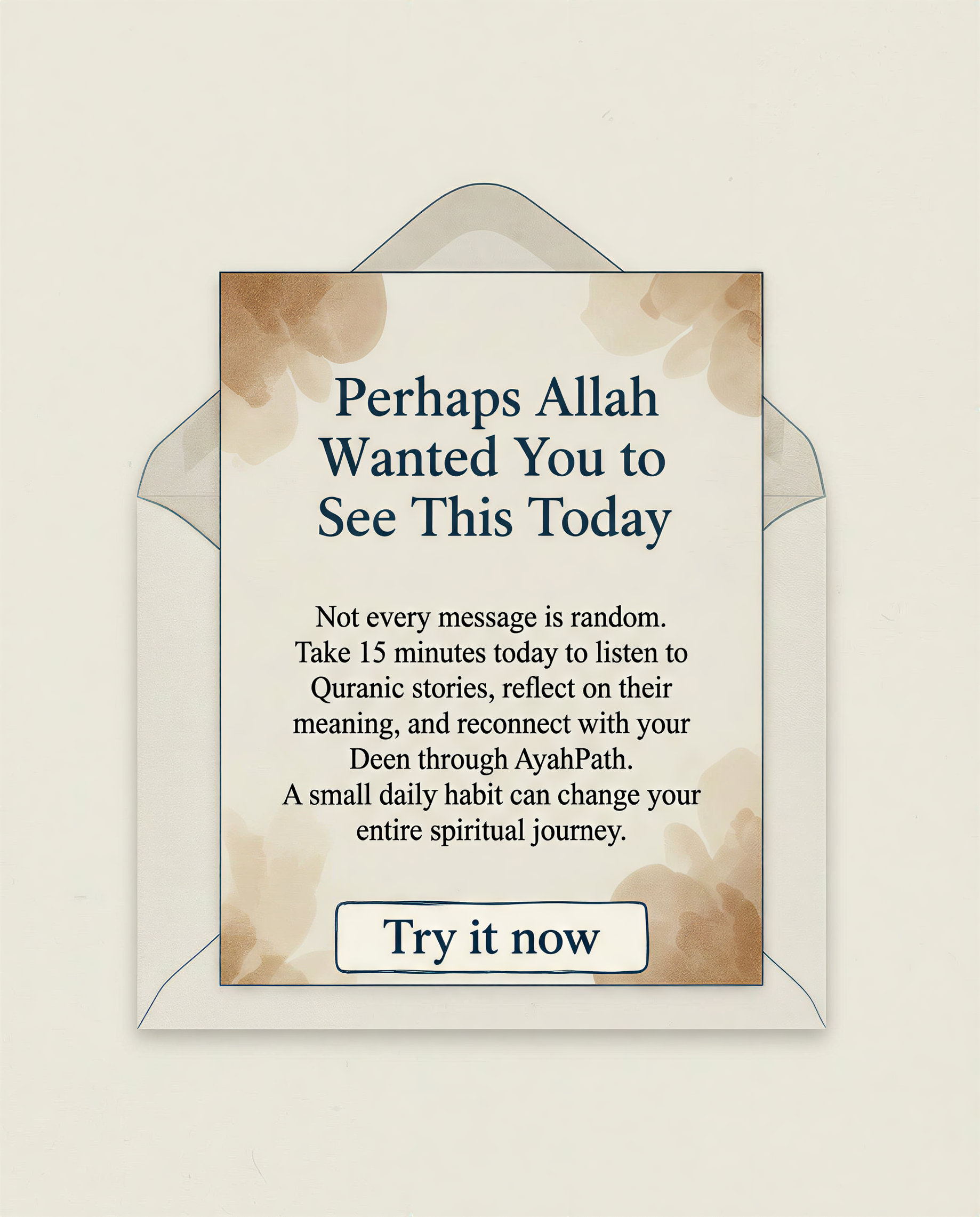Imam Advice Daily Facebook ad