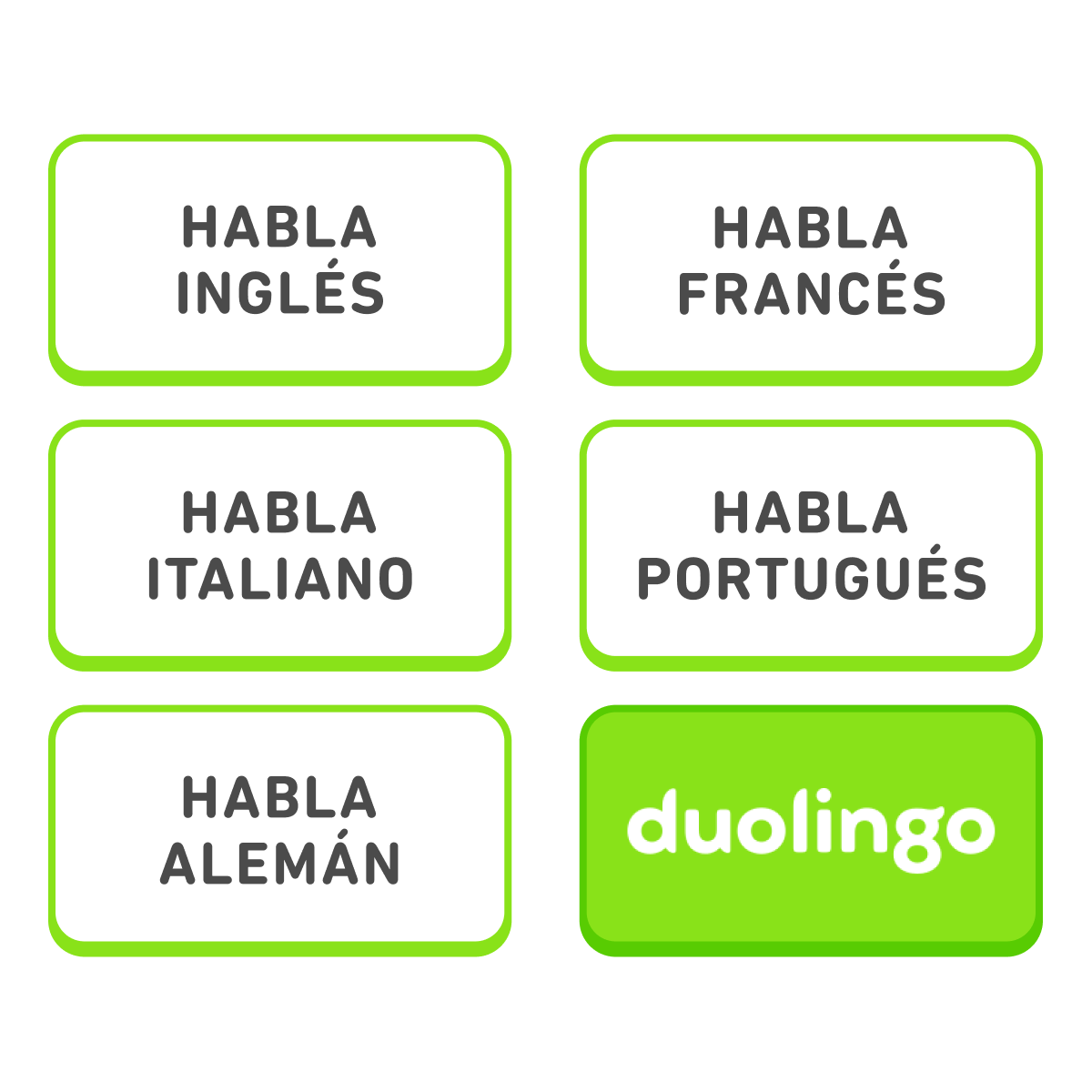 Duolingo Facebook ad