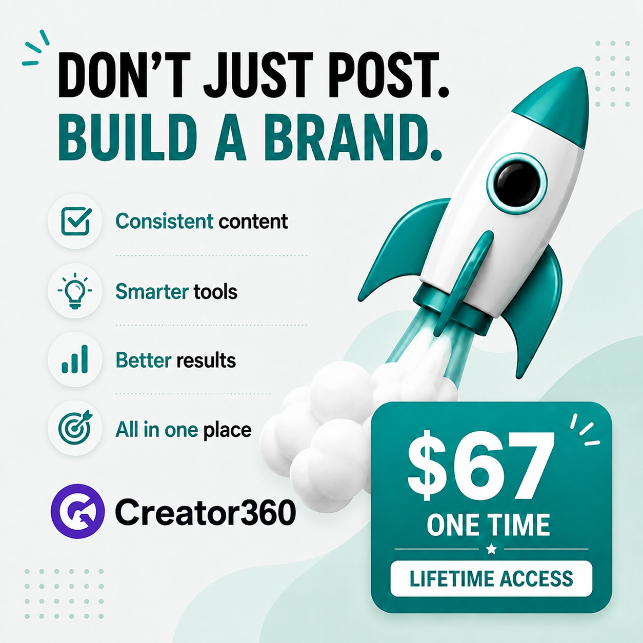 Creator360 Facebook ad