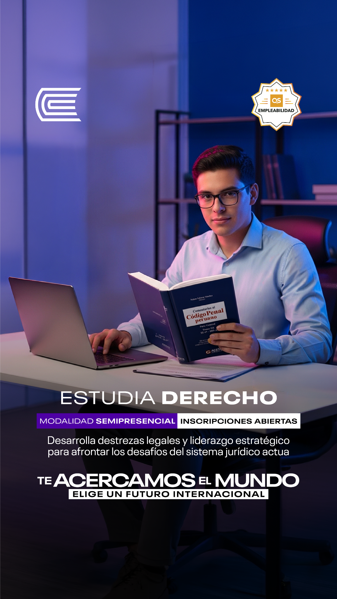 Universidad Continental Semipresencial Facebook ad from Jun 14, 2026