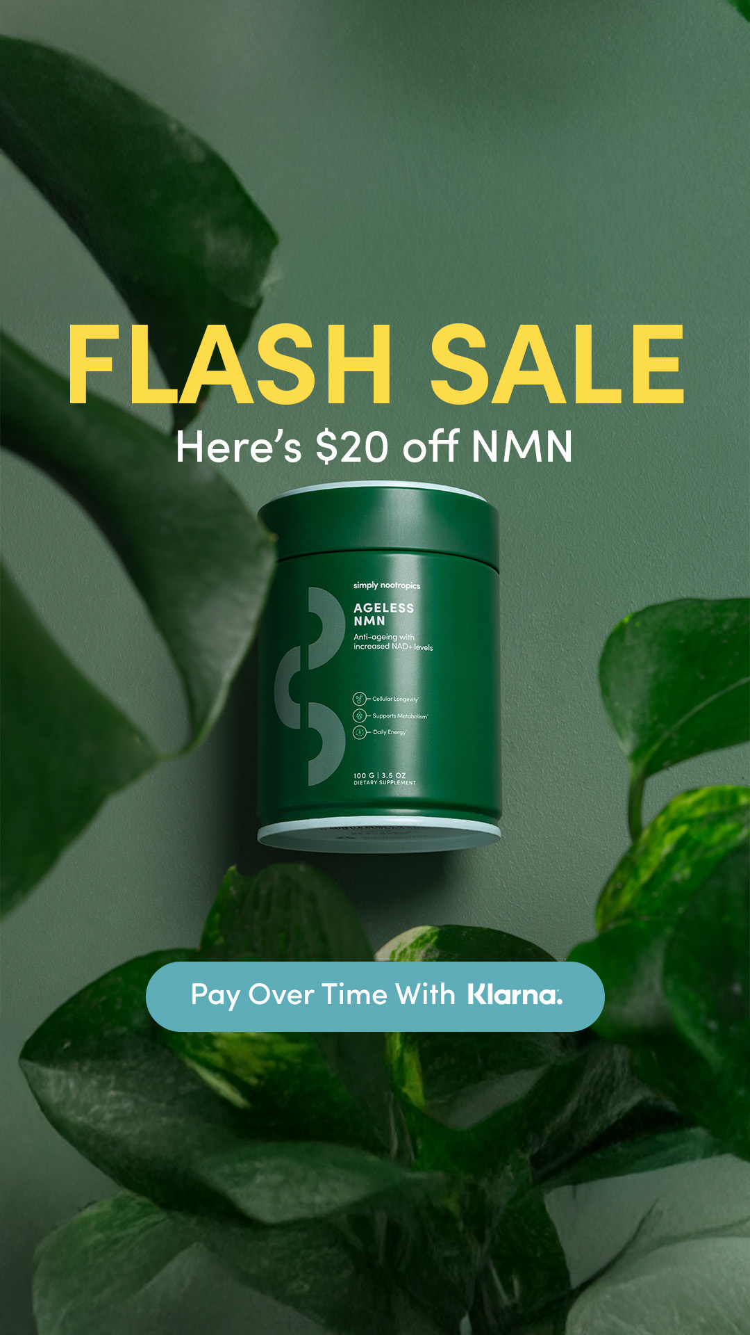Simply Nootropics Facebook ad
