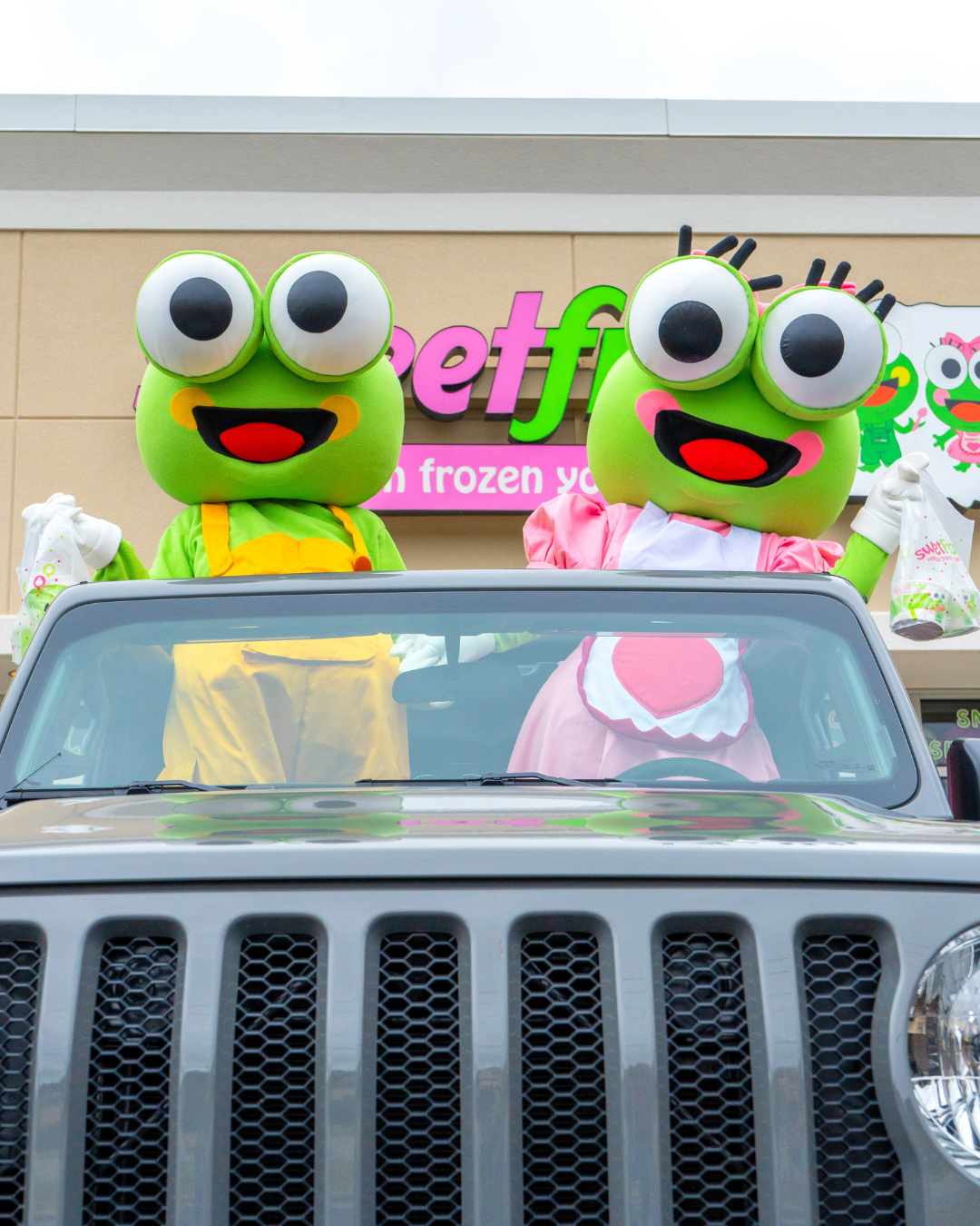 sweetFrog Premium Frozen Yogurt Facebook ad