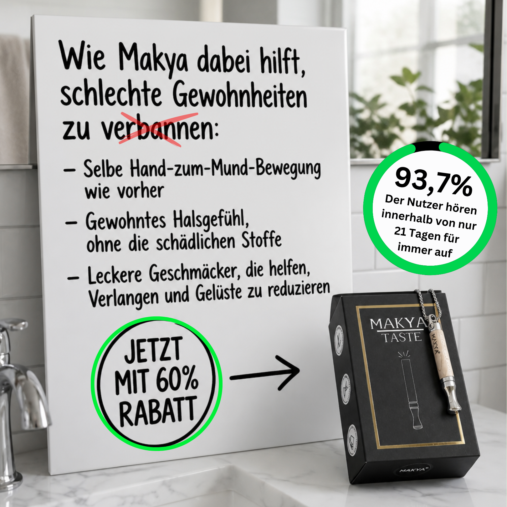 Makya-Rauchfrei Facebook ad