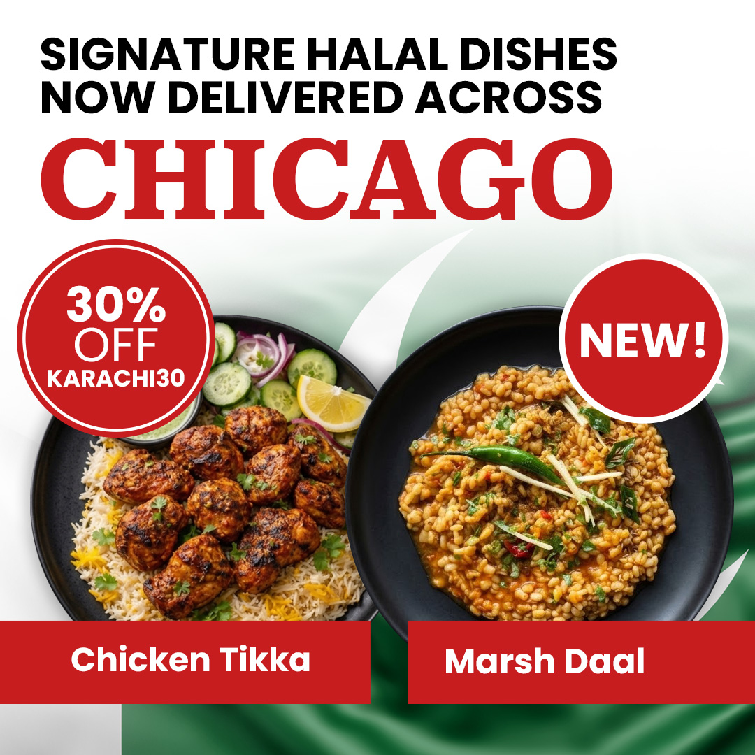 Karachi Prep Facebook ad: Chicago's Best Feast For Pakistanis