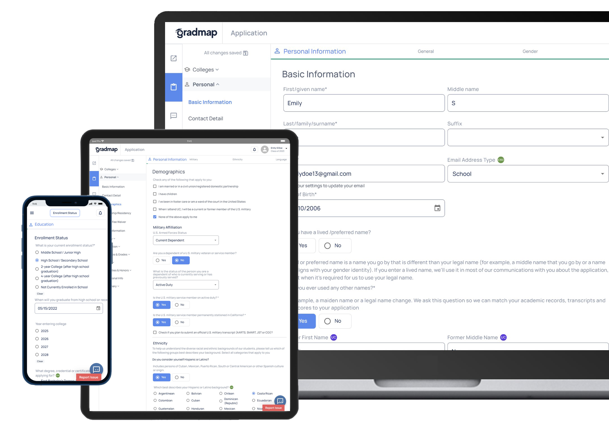 GradMap Facebook ad: Organize, Optimize, and Automate Your Child'sJourney to…