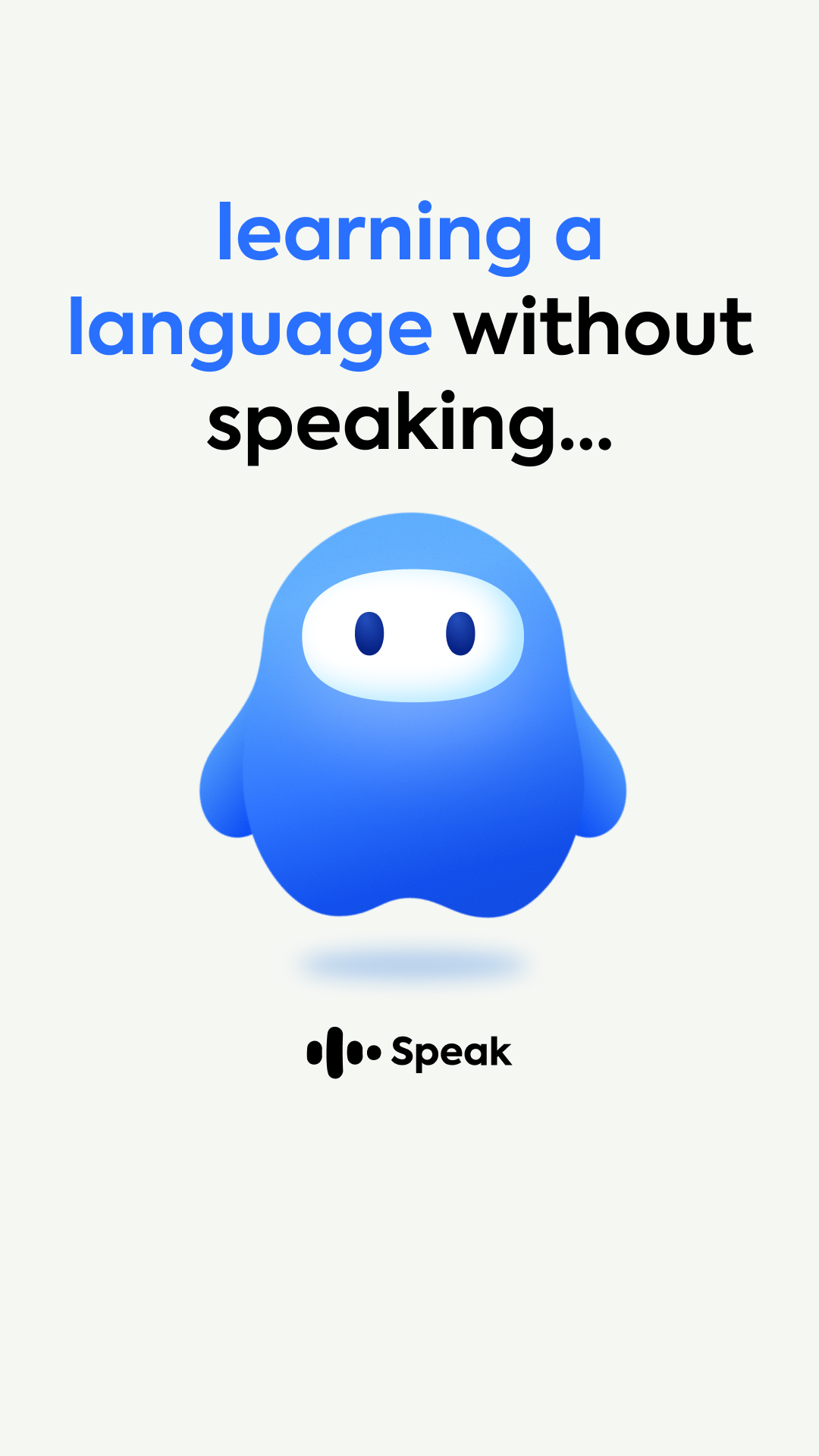 Speak Facebook ad