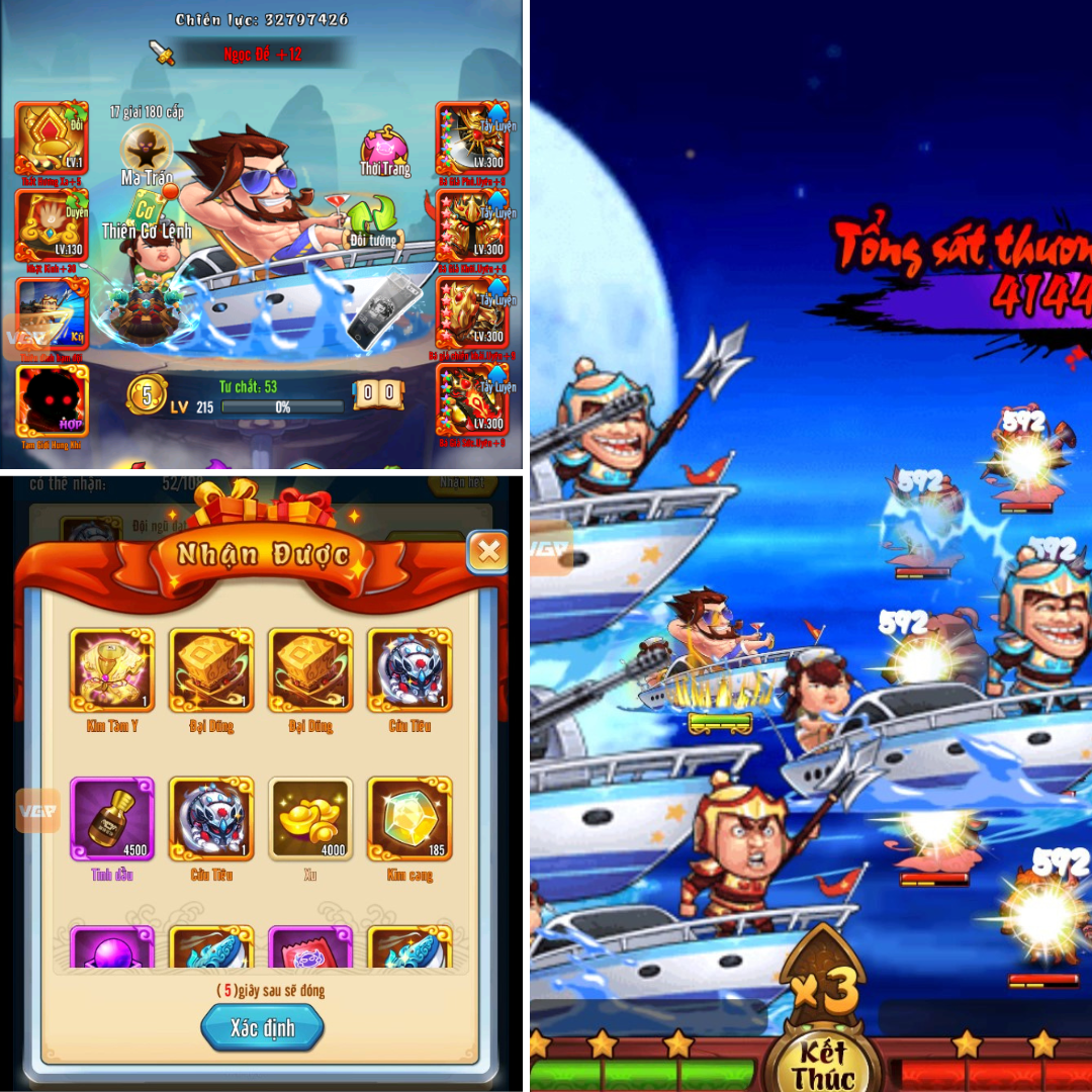 Tam Giới Anh Hùng Facebook ad: Nhân phẩm tốt hốt free VIP 7