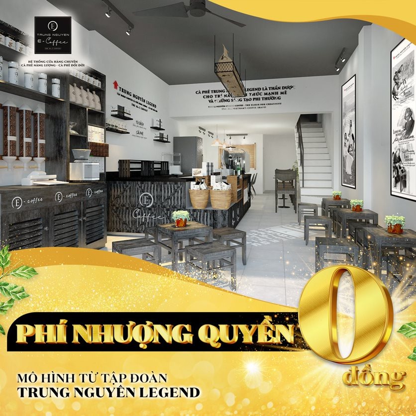 Trung Nguyên E-Coffee Facebook ad: CHỈ TỪ 65TR PHÍ ĐẦU TƯ BAN ĐẦU