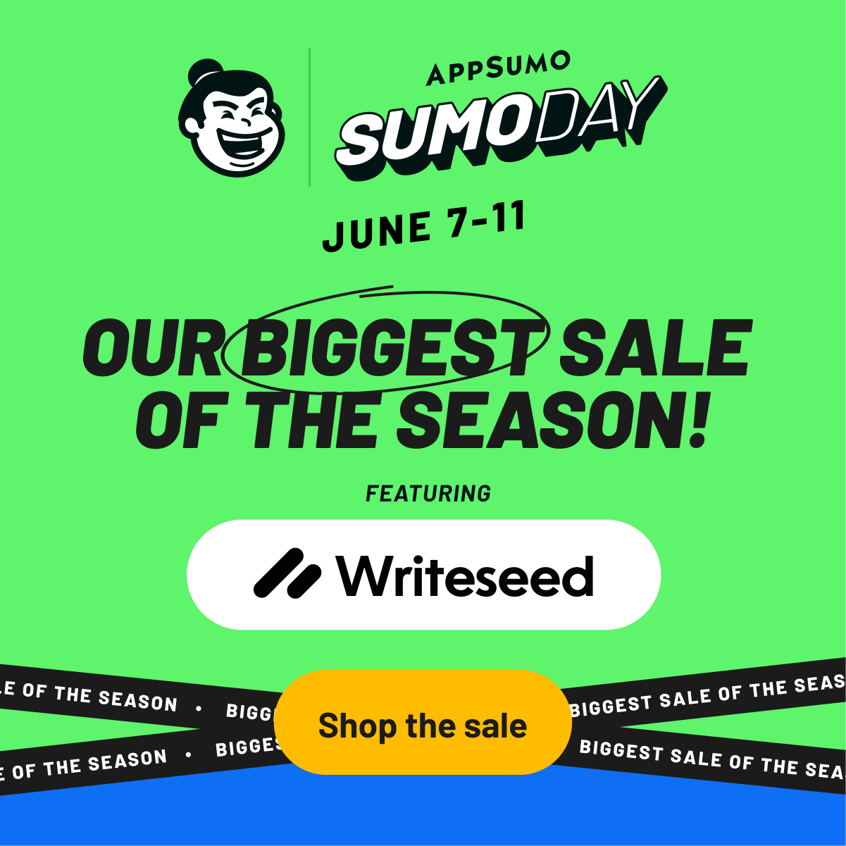 Writeseed Facebook ad: New: Pro Keyword Tool + Export