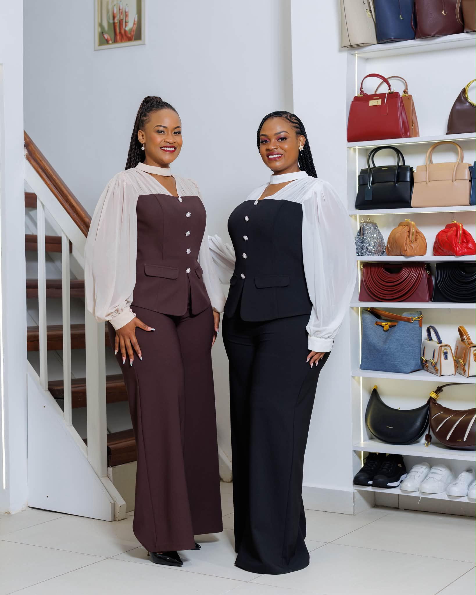 Eveshan collection Facebook ad: Power dressing starts with the perfect outfit.
