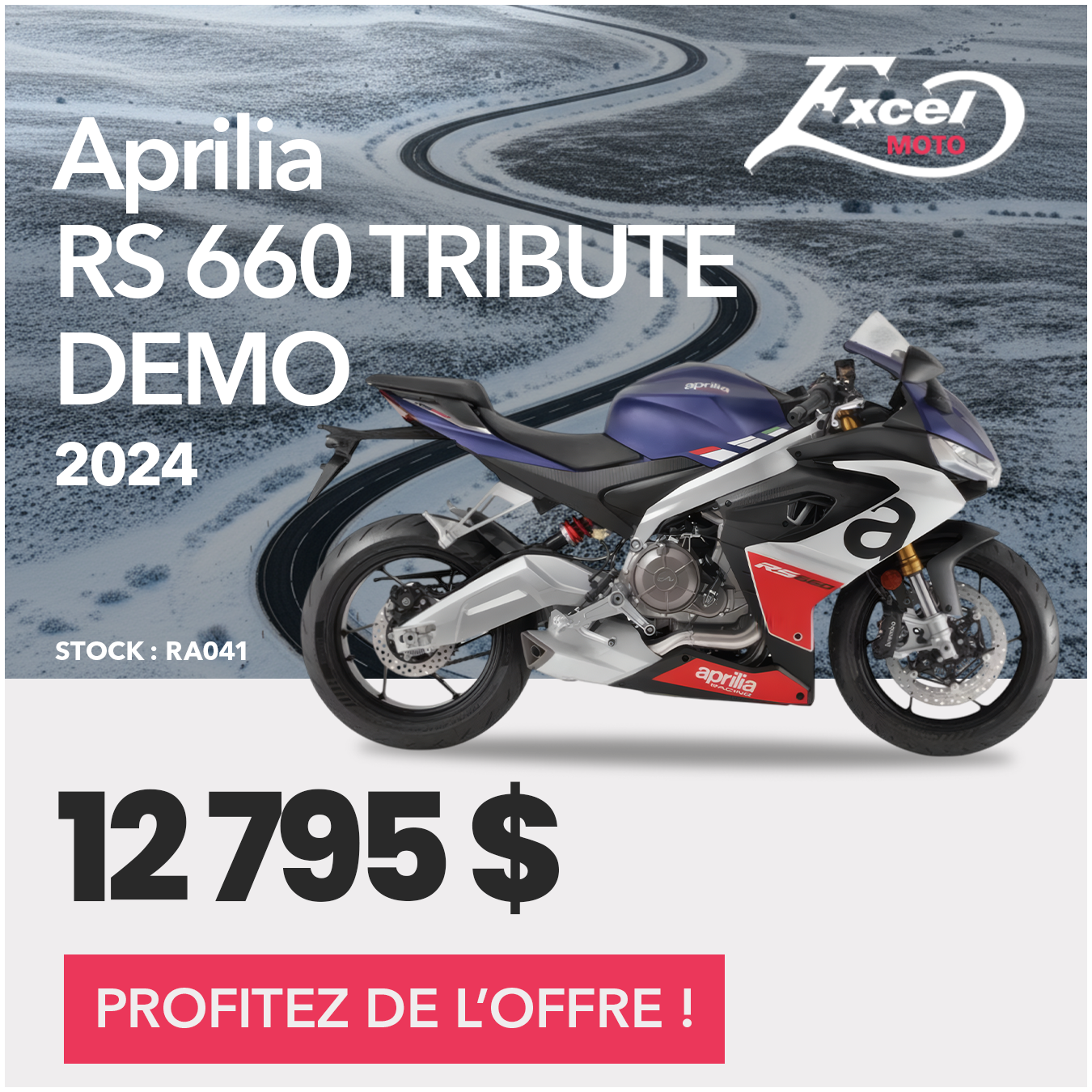 Excel Moto Facebook ad