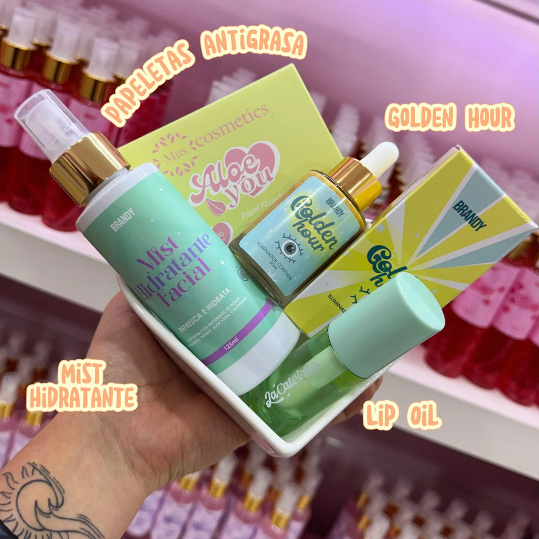 Brandy Makeup Shop Facebook ad: El paso que le faltaba a tu rutina…
