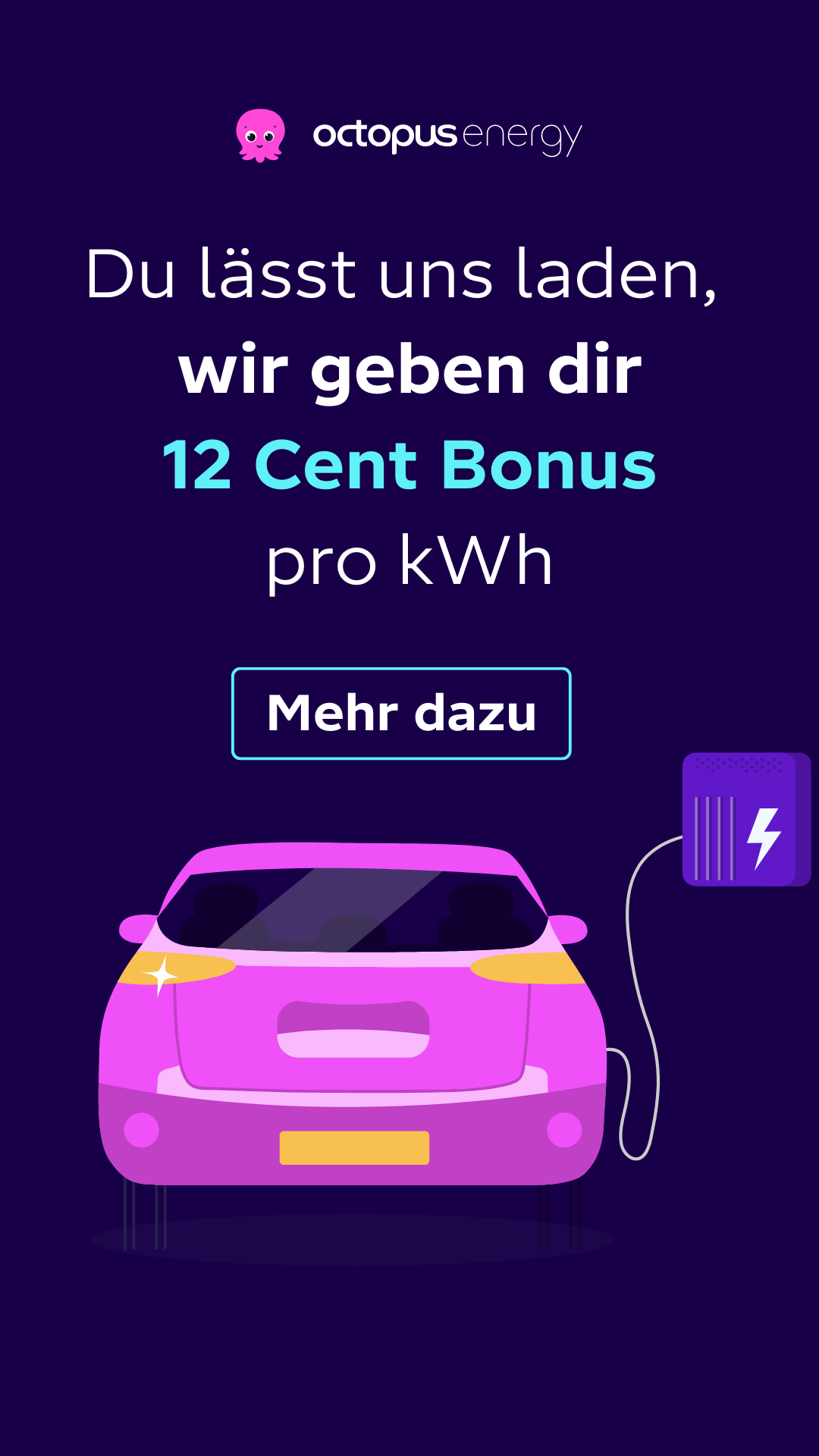 Octopus Energy Facebook ad