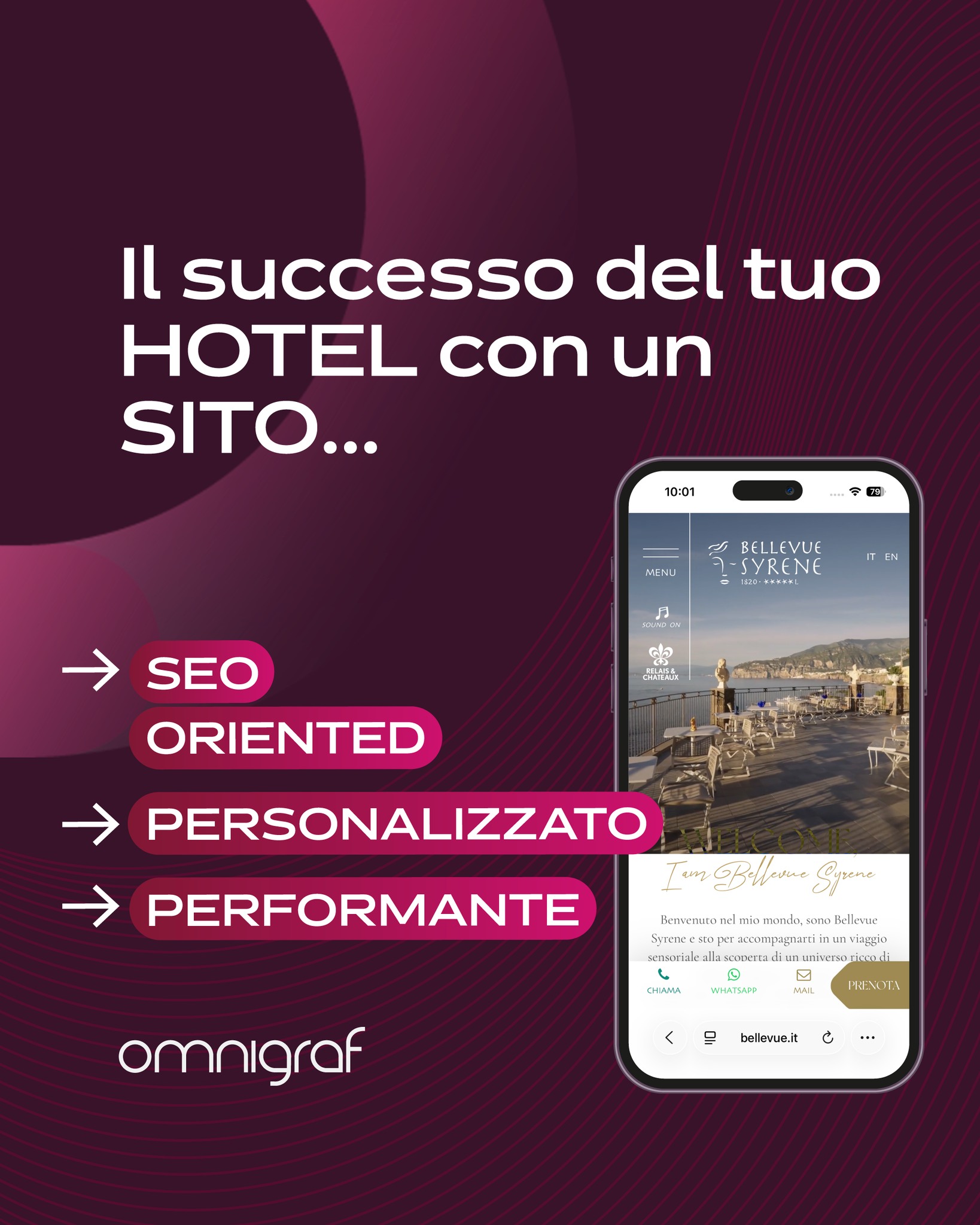 Omnigraf Facebook ad: Il tuo Hotel Online… ma quanti clienti arrivano…