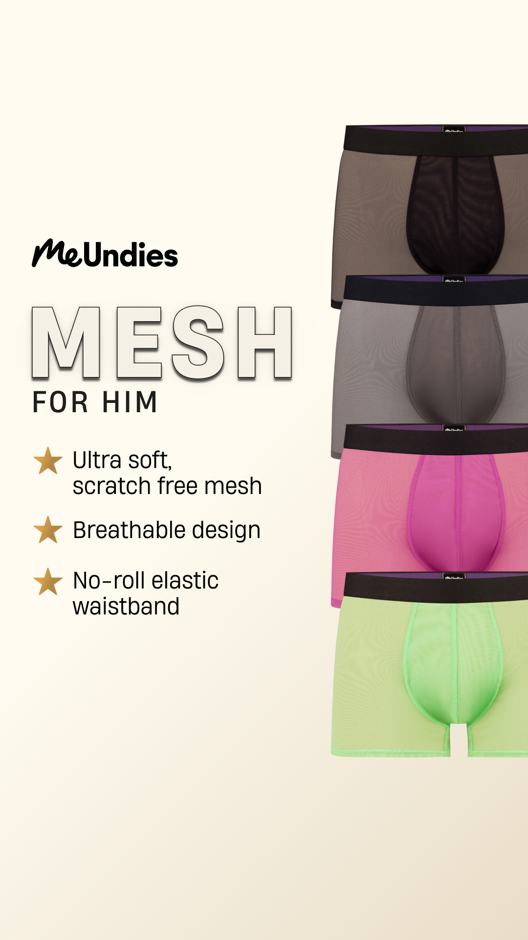 MeUndies Facebook ad