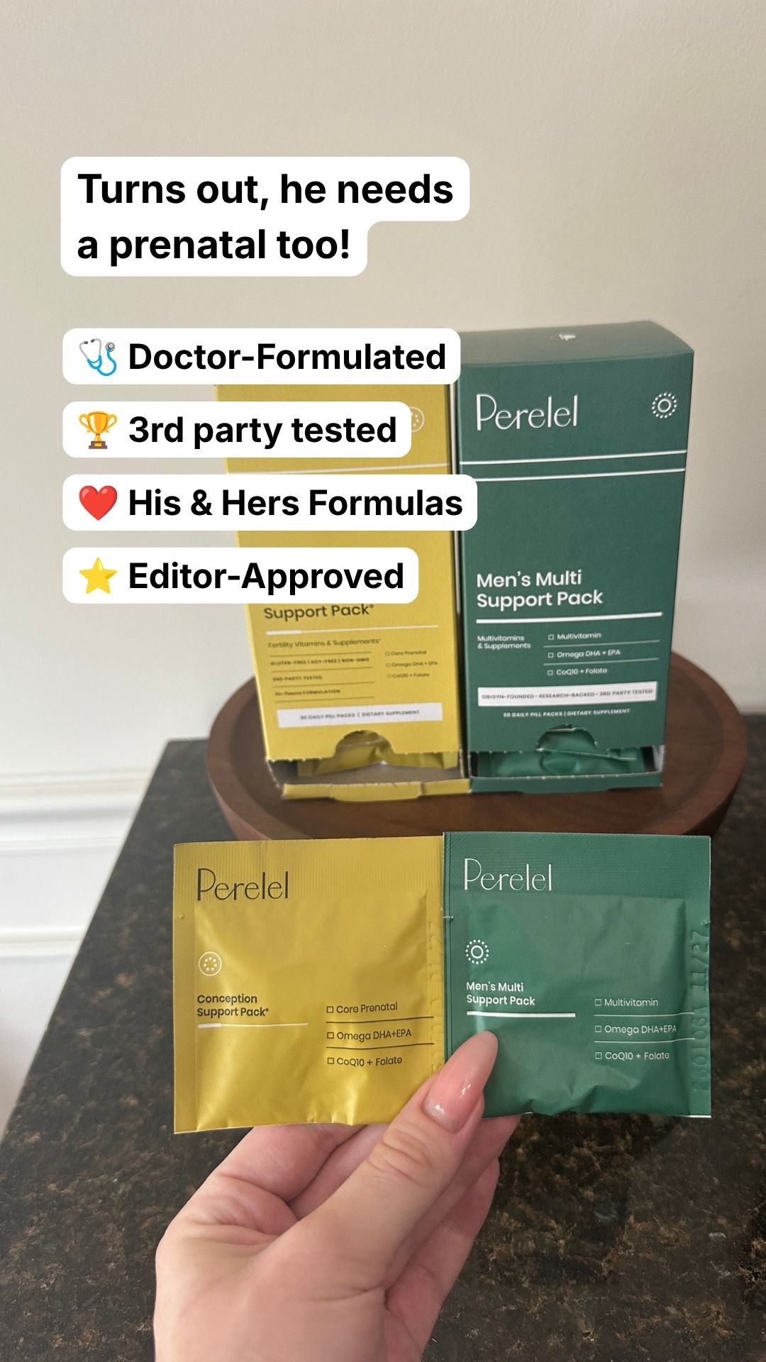 Reviewed Facebook ad: Fertility is 50/50