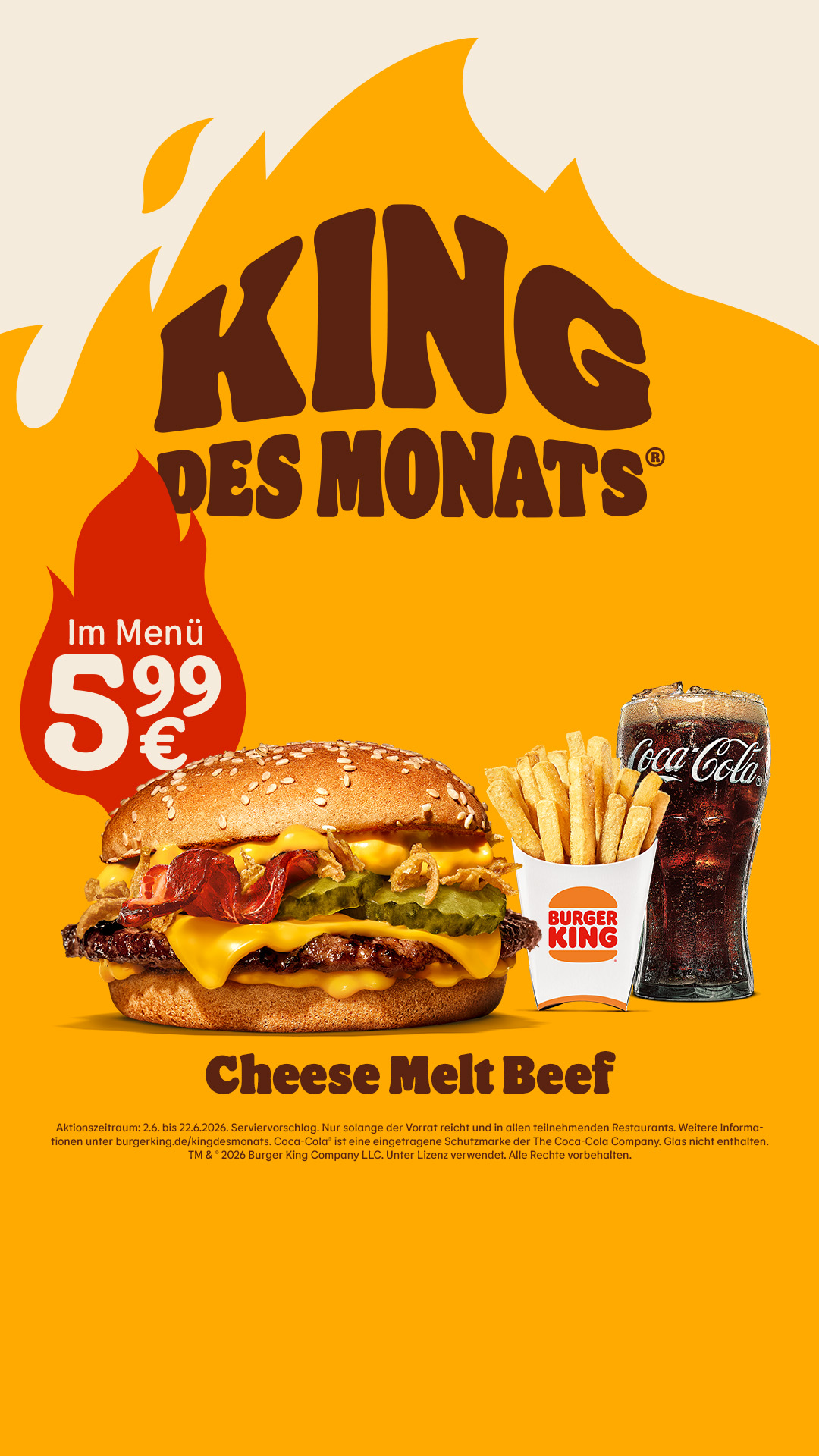 Burger King Deutschland Facebook ad from Jun 2, 2026