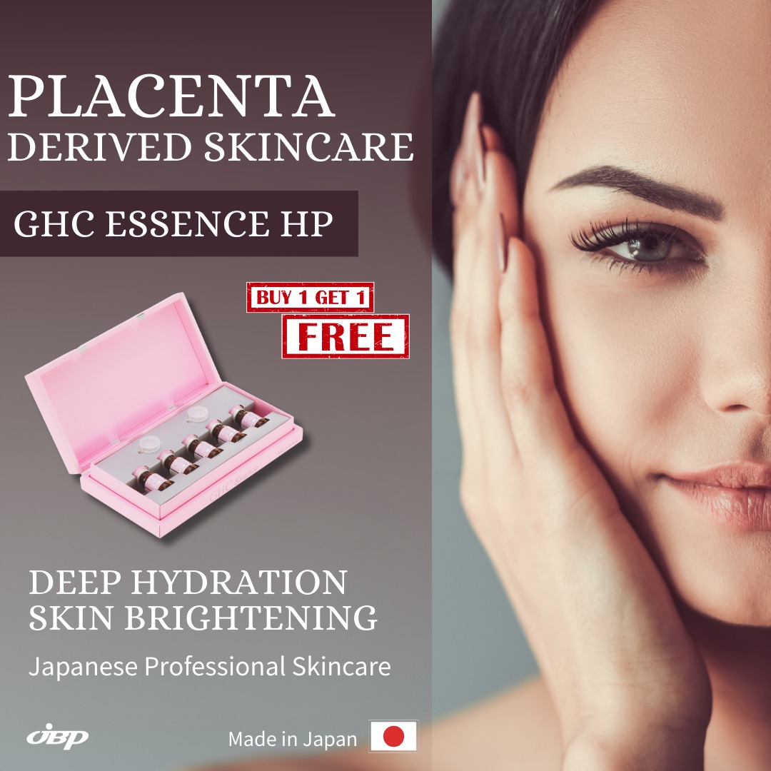 Japan Bio Products Co., Ltd. Facebook ad: Made in Japan.